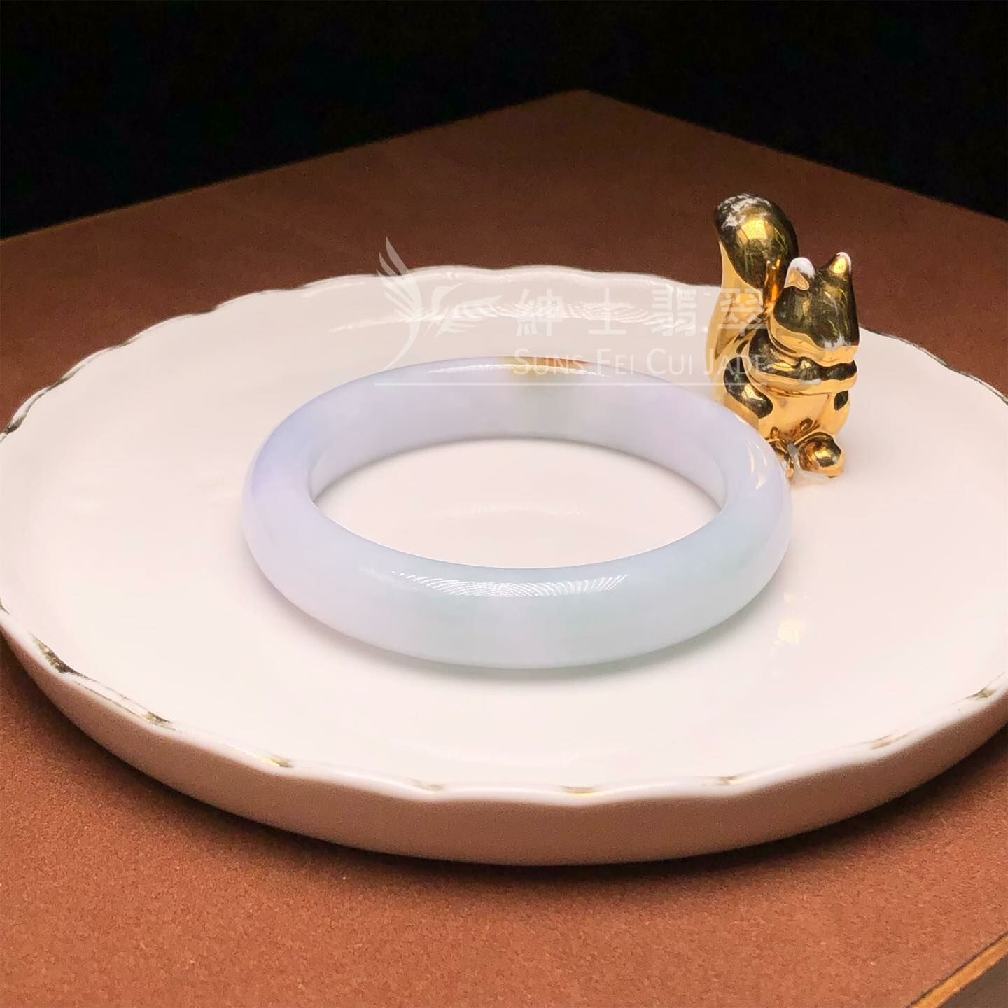 木那春彩帶翡色福鐲51.7mm