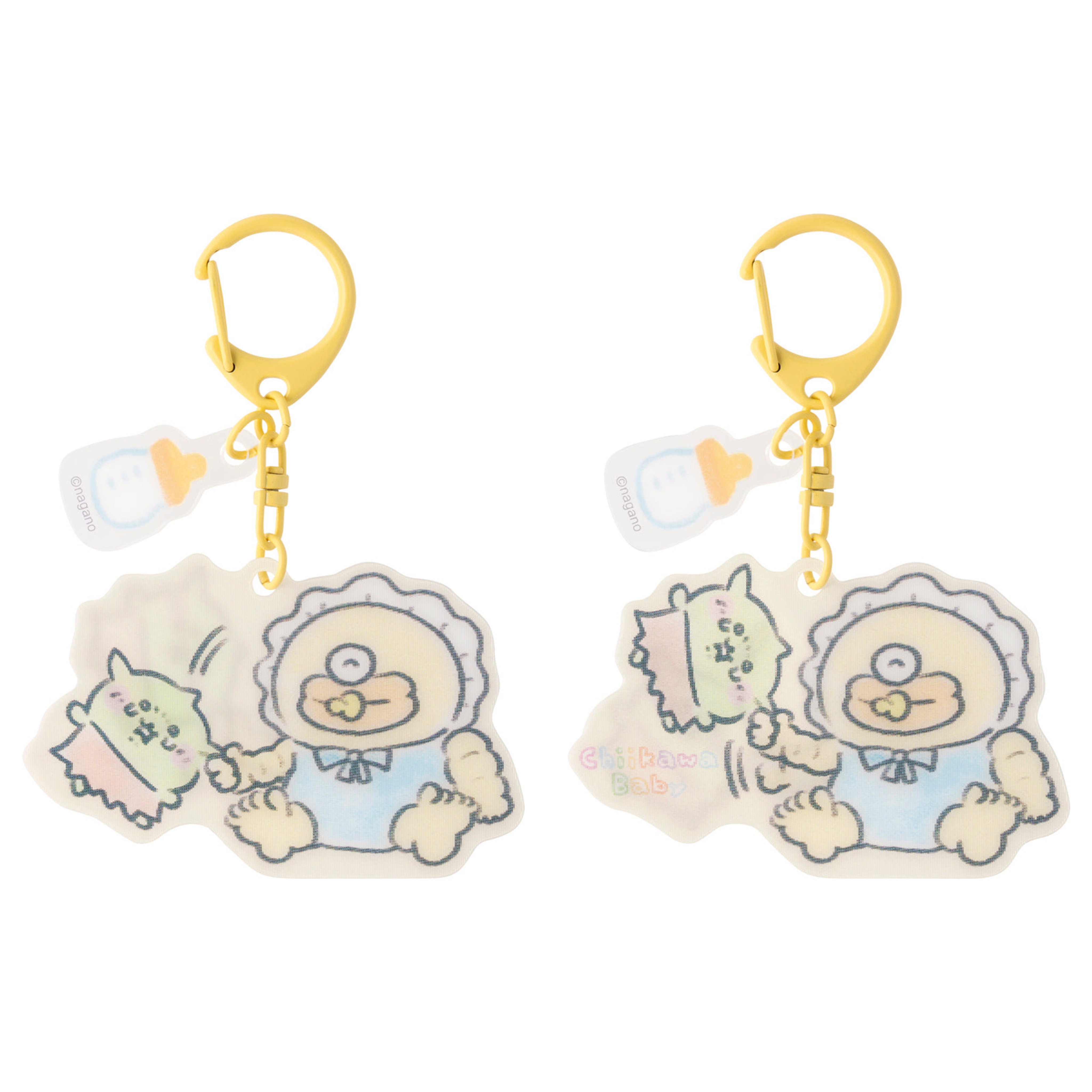 日本 chiikawa 👶Chiikawa Baby🍼 漸變匙扣 3D匙扣