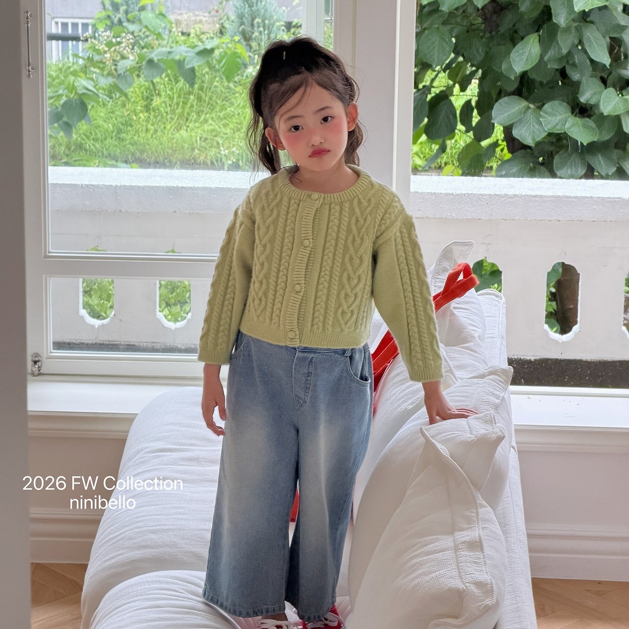 Ninibello | Mauve Knit Cardigan 