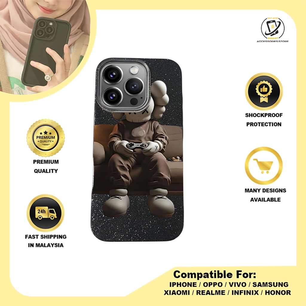 BLING CASE PHONE FOR IPHONE - DESIGN KAWS A