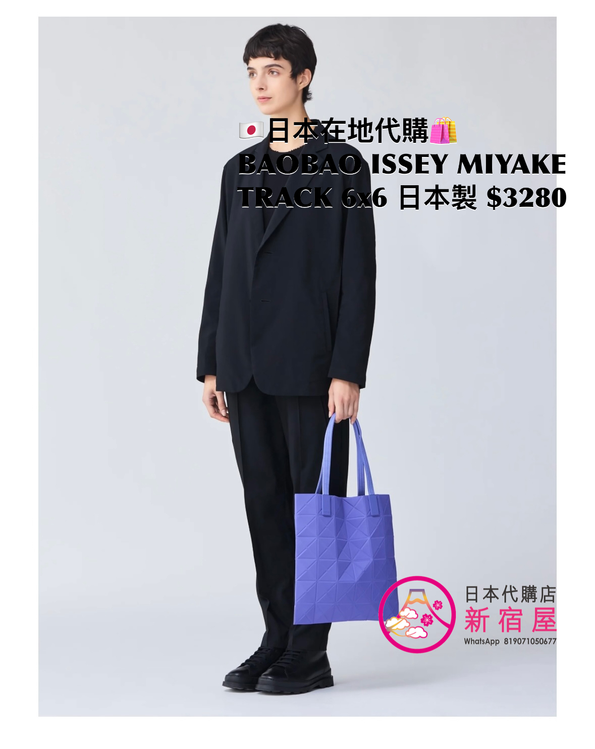 BAOBAO ISSEY MIYAKE TRACK 6x6