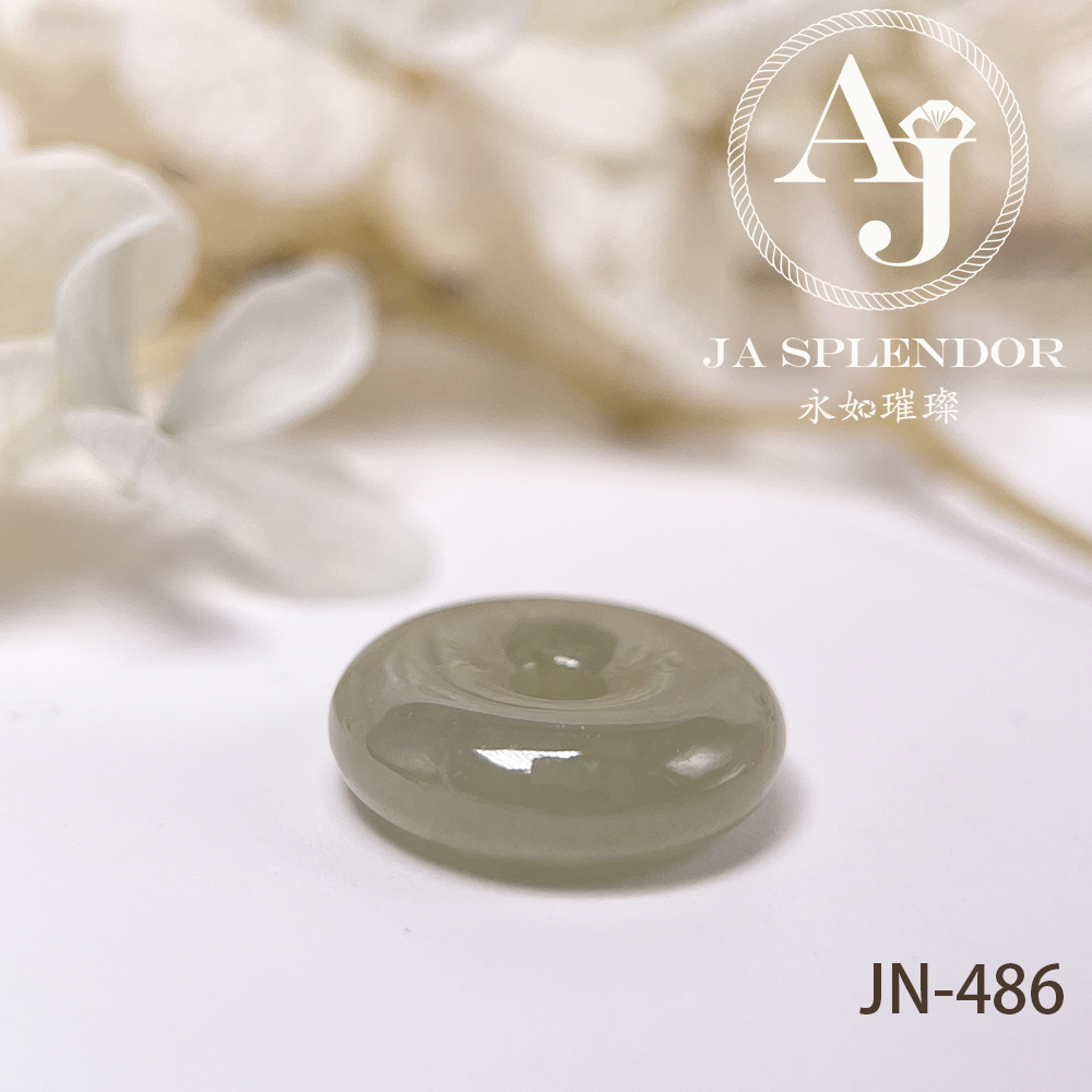 JN-486/487/499 天然翡翠A玉 冰潤大地黃小平安扣