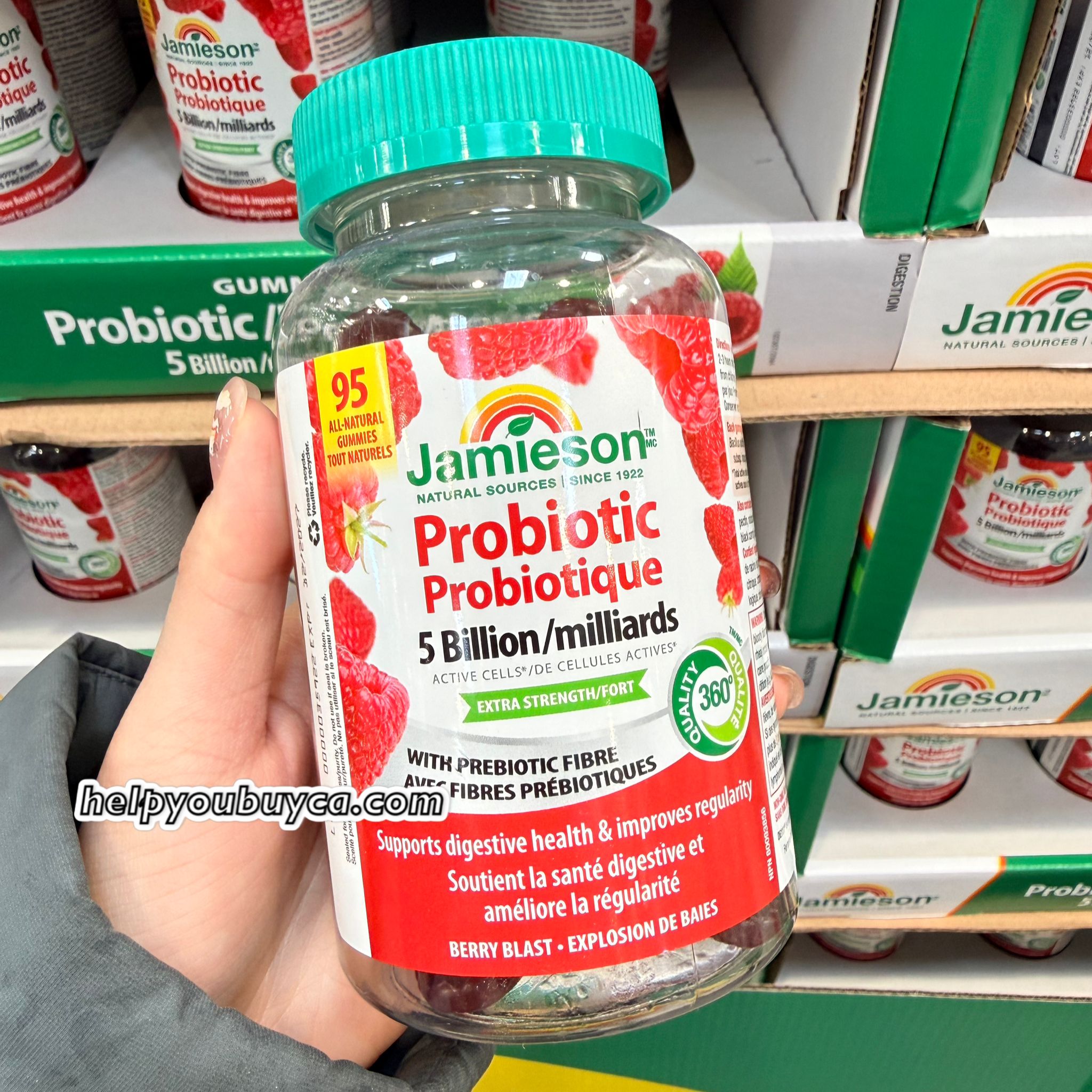 Jamieson Probiotic Gummies 益生菌軟糖 95粒