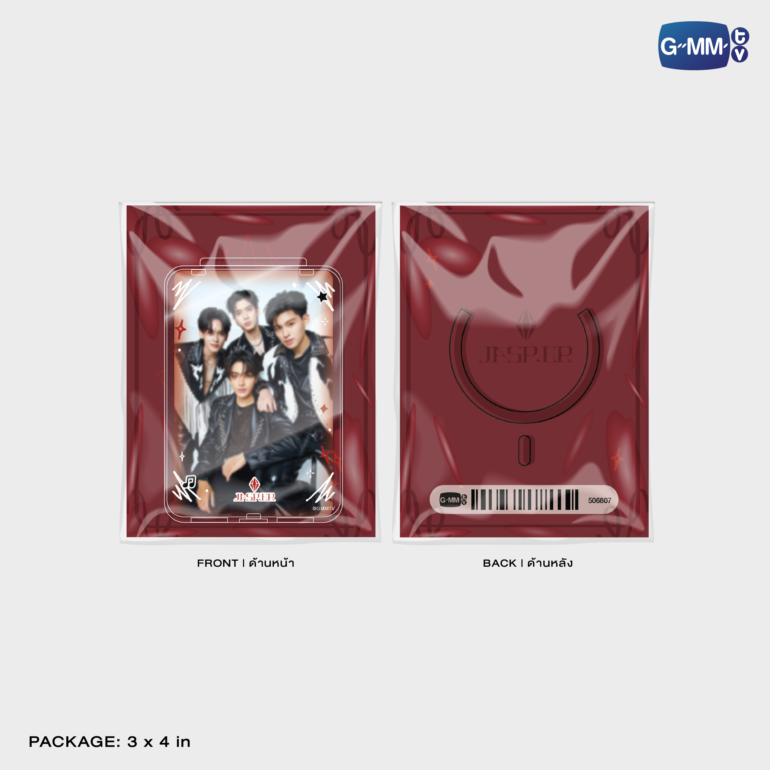 JAS.PER ACRYLIC MAGNETIC CARD HOLDER | TAIPEI POP UP STORE JUN 2026