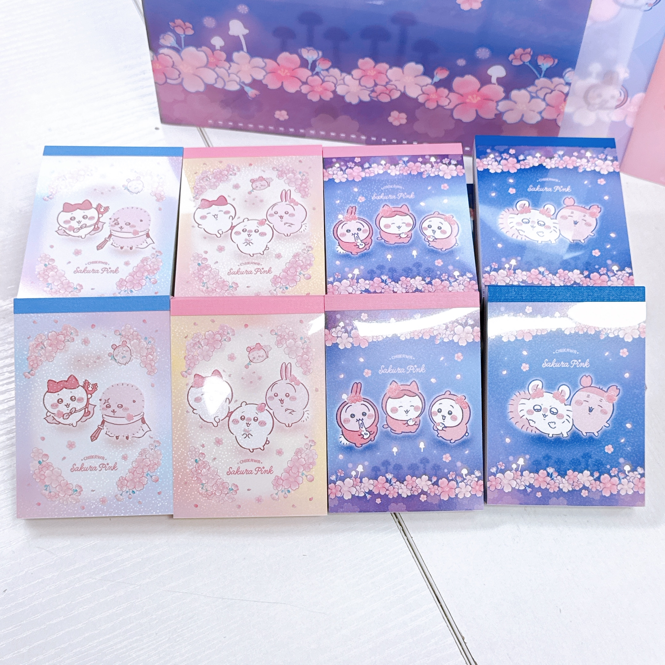 日本直送chiikawa 新款櫻花系列新款文具產品