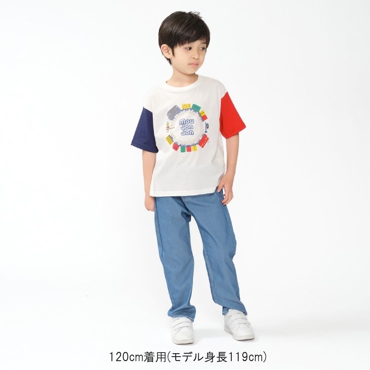 🆕【⭐訂購⭐】🇯🇵日本直送 🌀火車圖案 貼花 短袖TEE［2款選］🌀[ELFA-0194][260725]