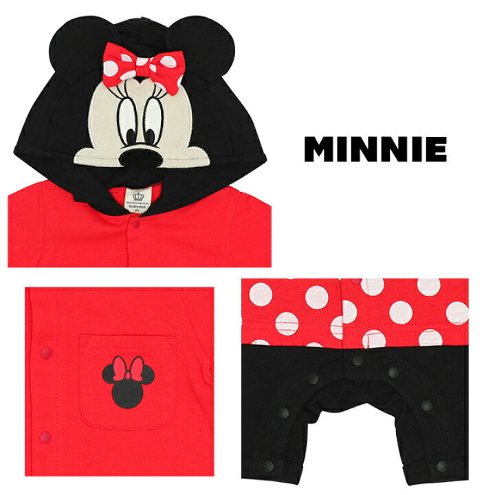 🇯🇵預訂 日本直送🇯🇵Babydoll x Disney五色人物造型連帽短袖連身服