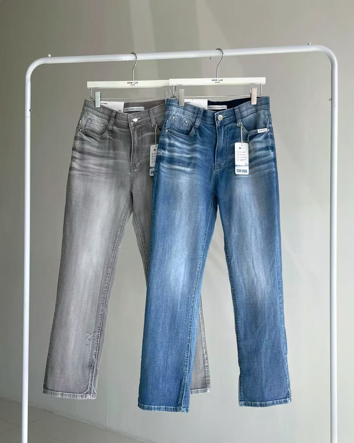 *🇰🇷韓國直送💛2026🆕最新上市💛韓國🇰🇷Howluk夏季新款3074牛仔褲🌸*