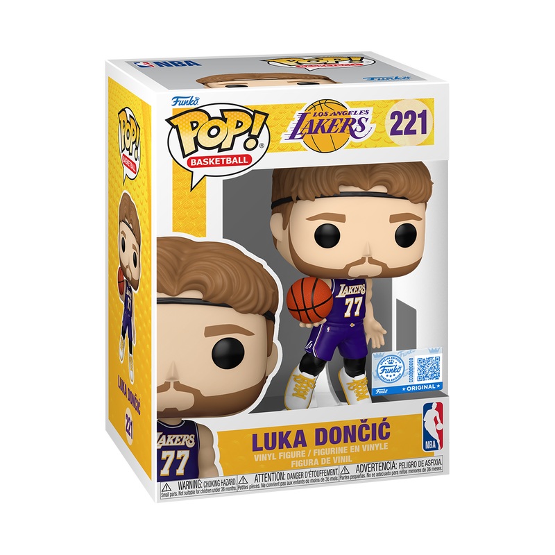 📦訂購 美國代購 Funko POP! NBA Luka Dončić (2025 Statement Edition Uniform) Figure 洛杉磯湖人 模型