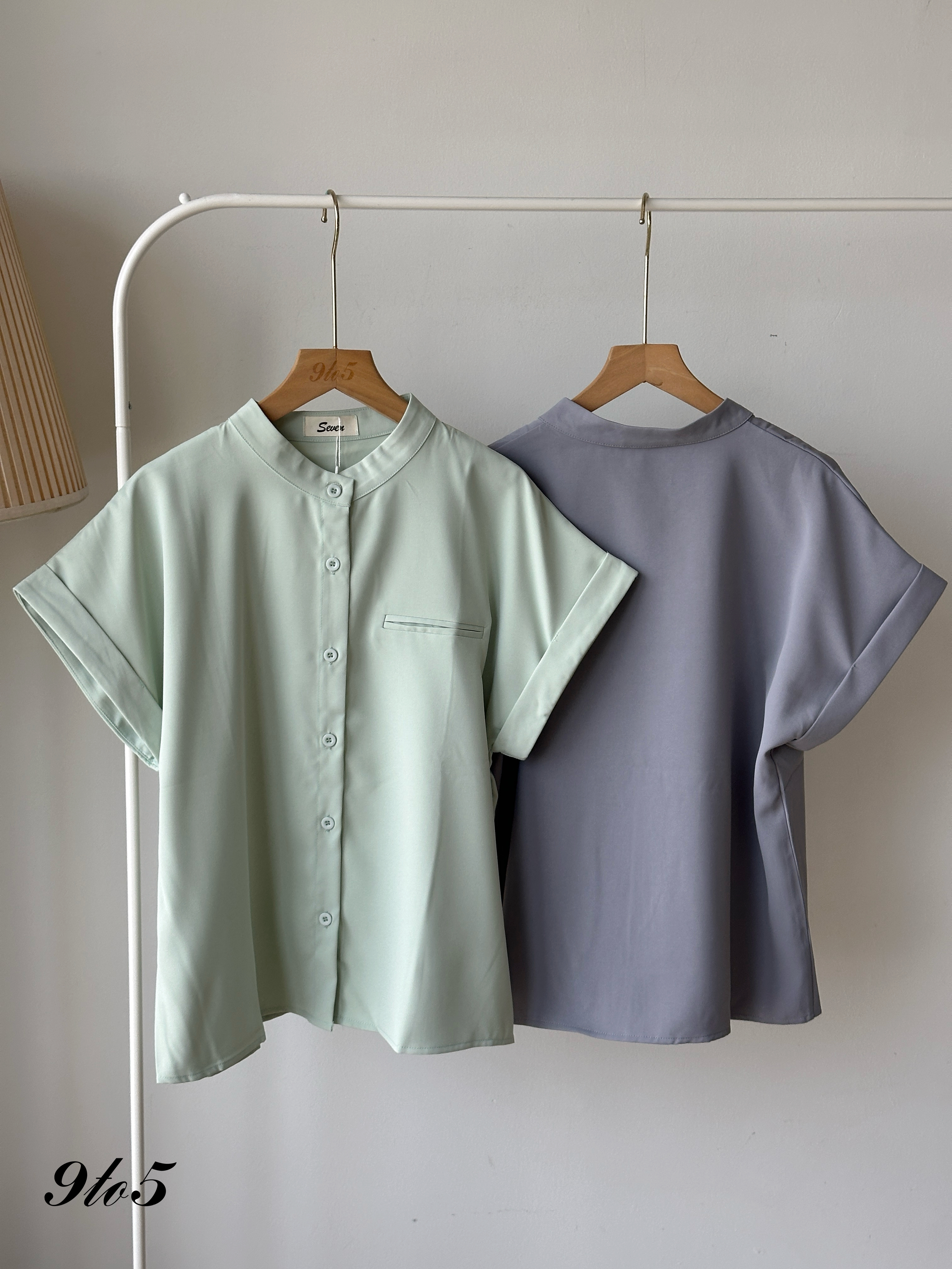 T4119 Cape Sleeve Shirt - 5 Colors 
