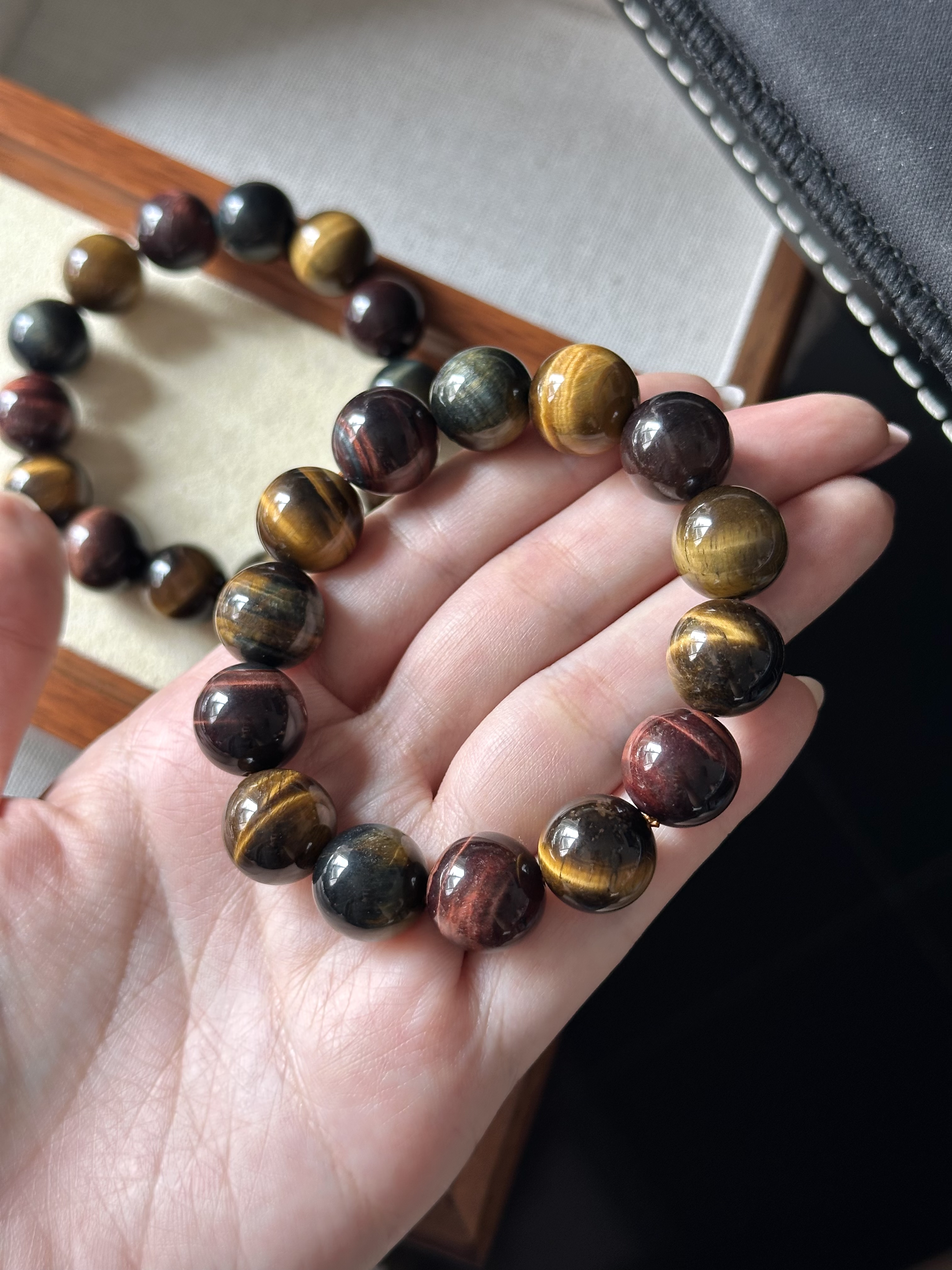 彩虎眼 ｜ Mix Tiger’s Eye 14mm+