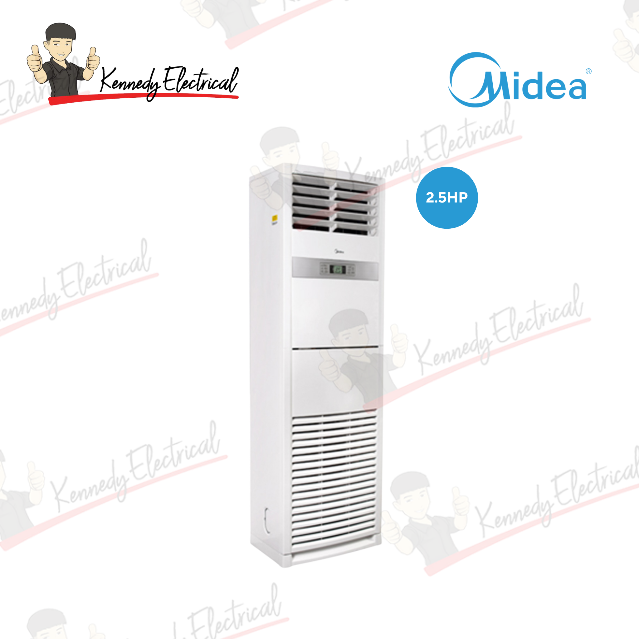 Midea 2.5Hp R32 Non Inverter Ga Series Floor Standing MFPA-25CRN8-SP