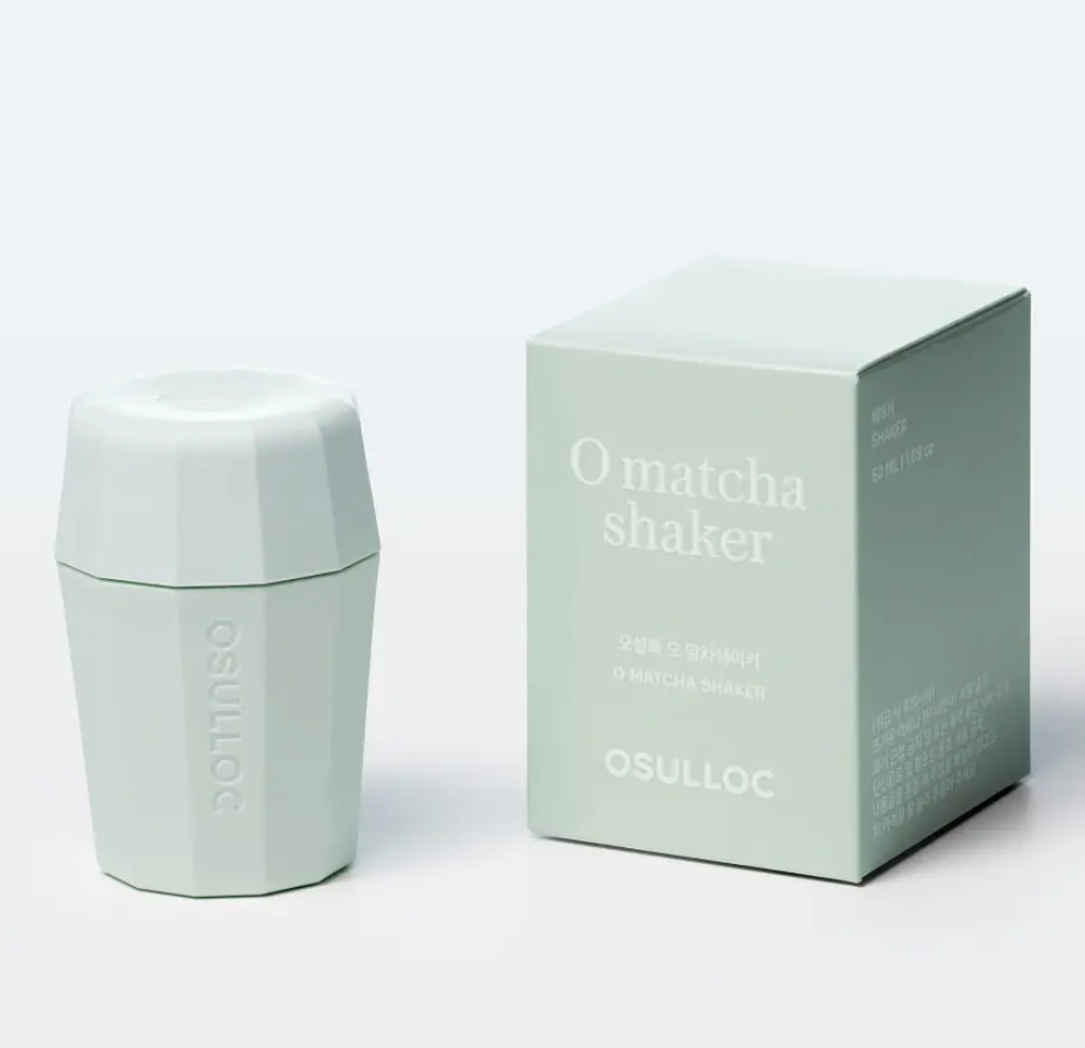 韓國 OSULLOC 自製抹茶 搖搖杯｜Matcha Shaker