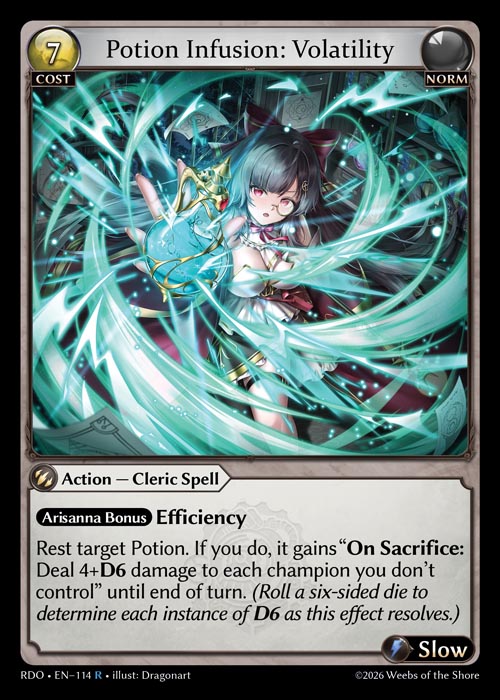 Potion Infusion: Volatility / RDO-114 (R)