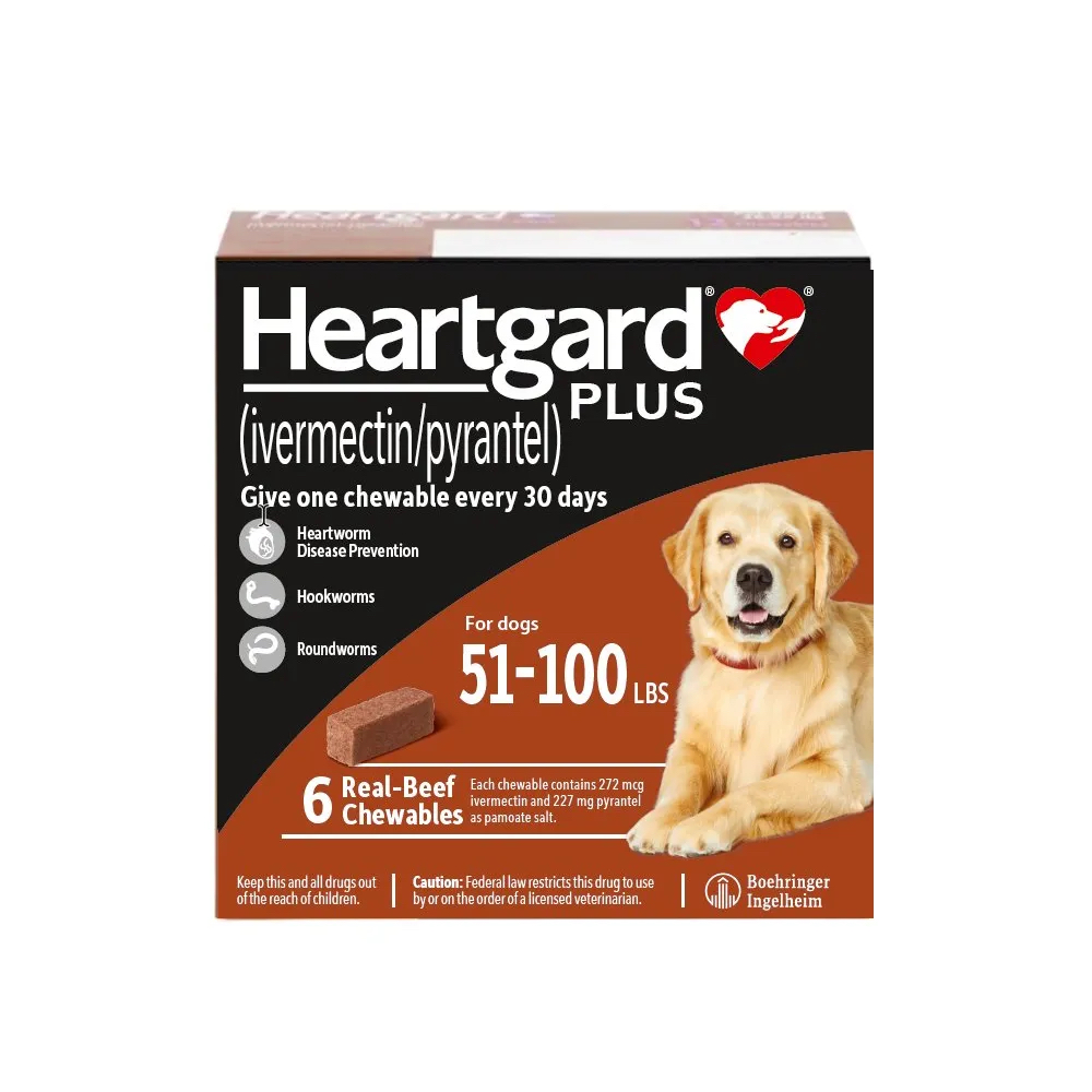 Heartgard Plus預防心絲蟲咀嚼配方