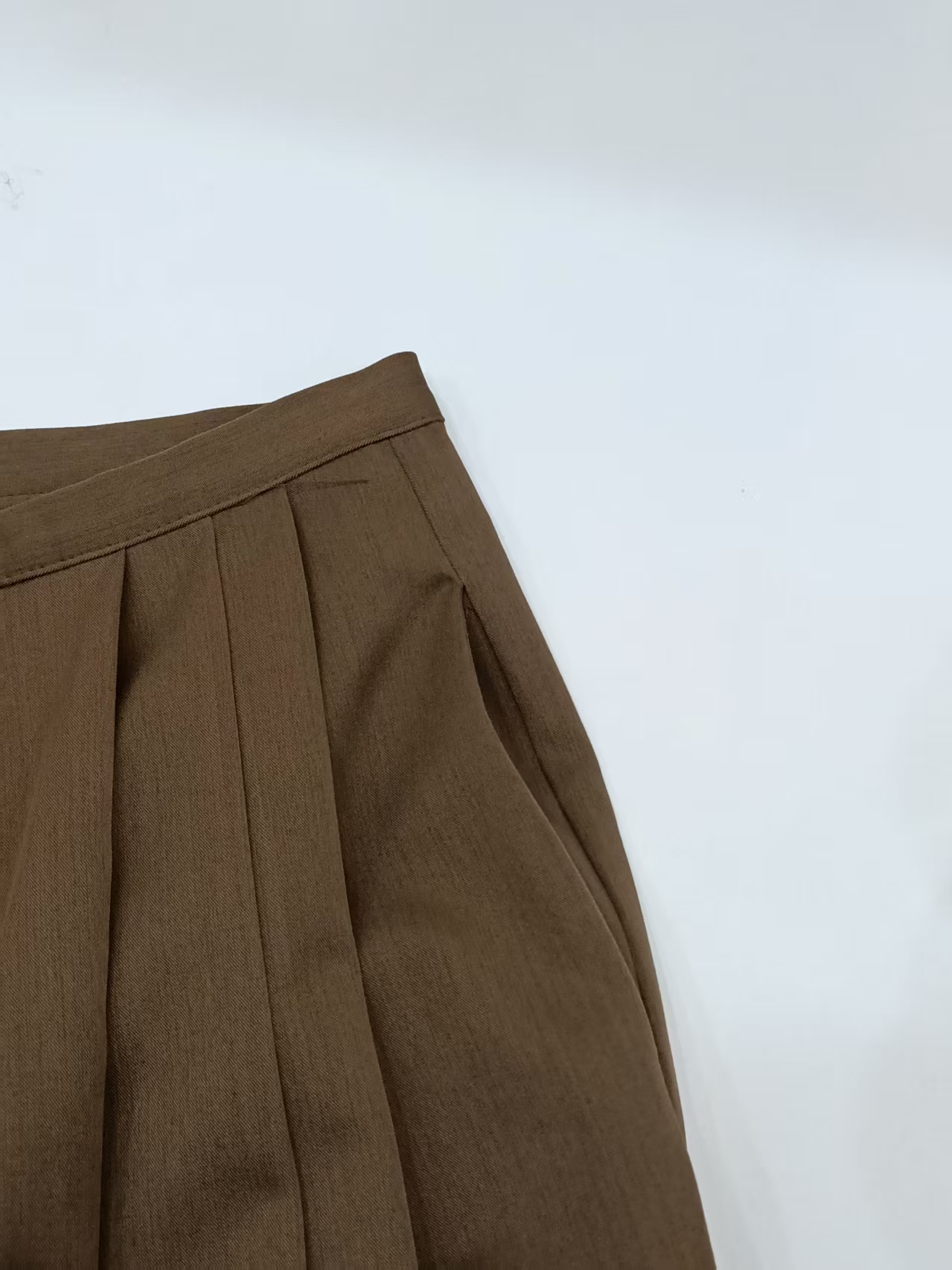 Front Slit Wide Leg Pants M244