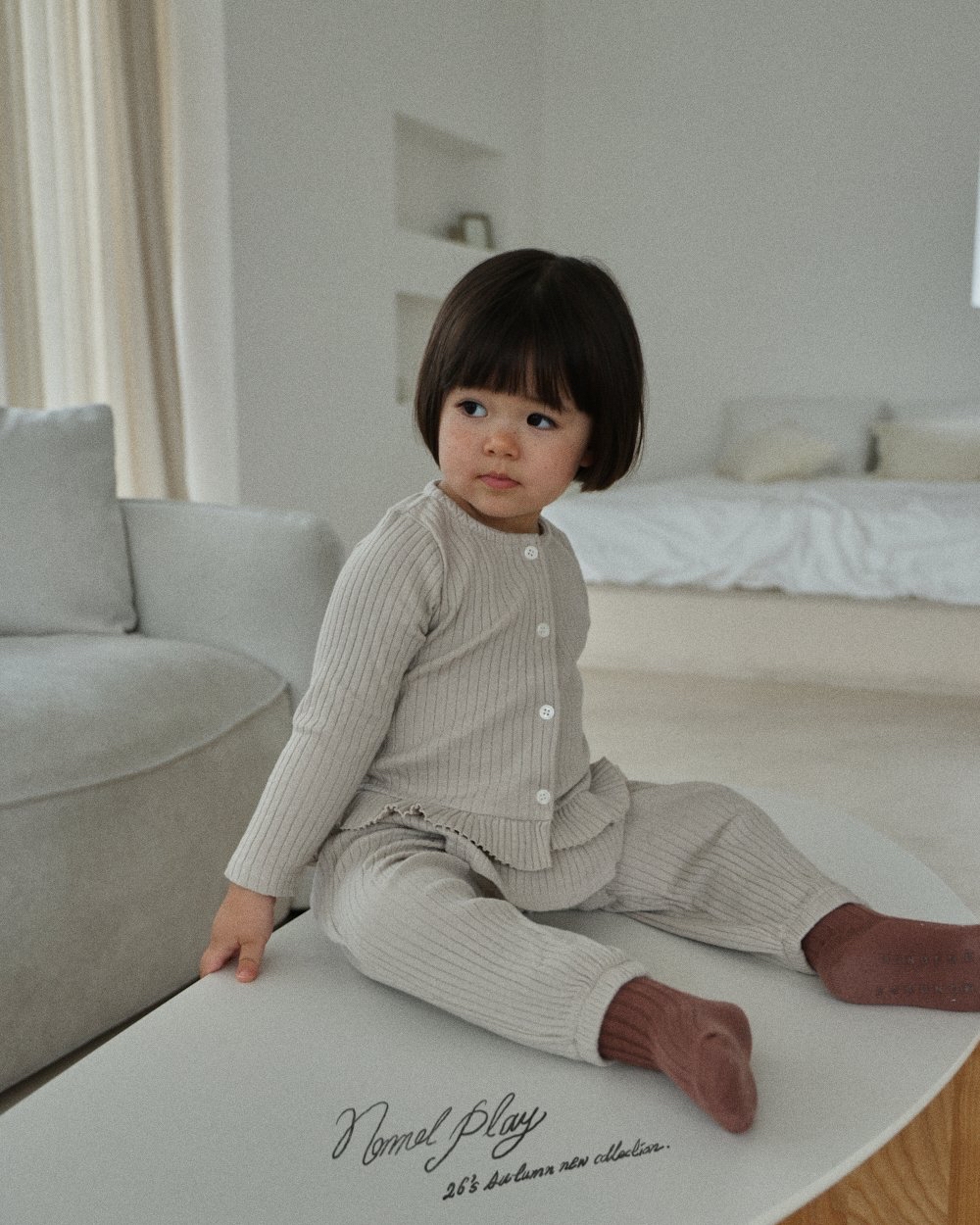 Normalplay | Frill Cardigan