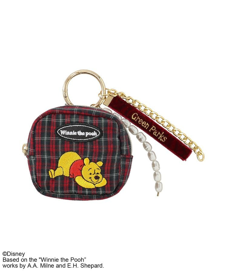 🌸 【預訂】Mini Pouch(RD)-Green Parks x Pooh 