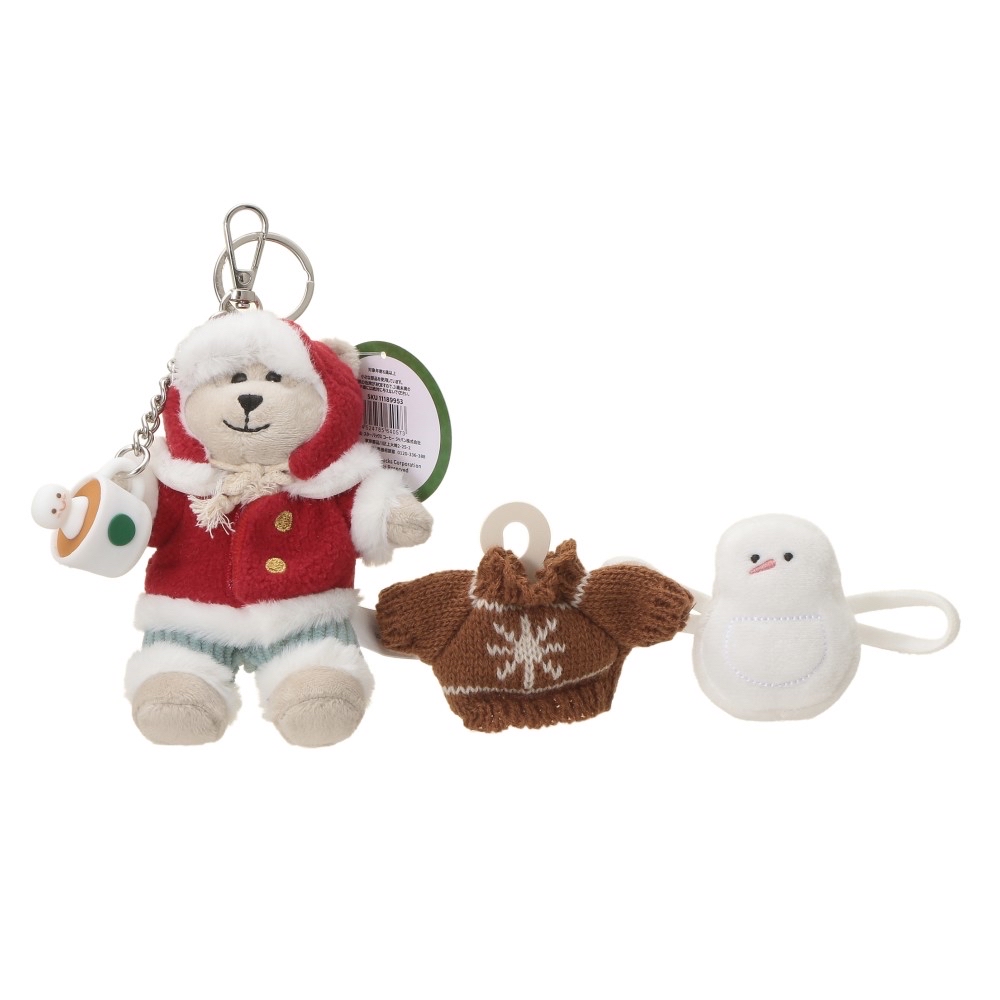 🎀【預訂】 Starbucks JP Colors of Holiday Bearista 公仔掛飾