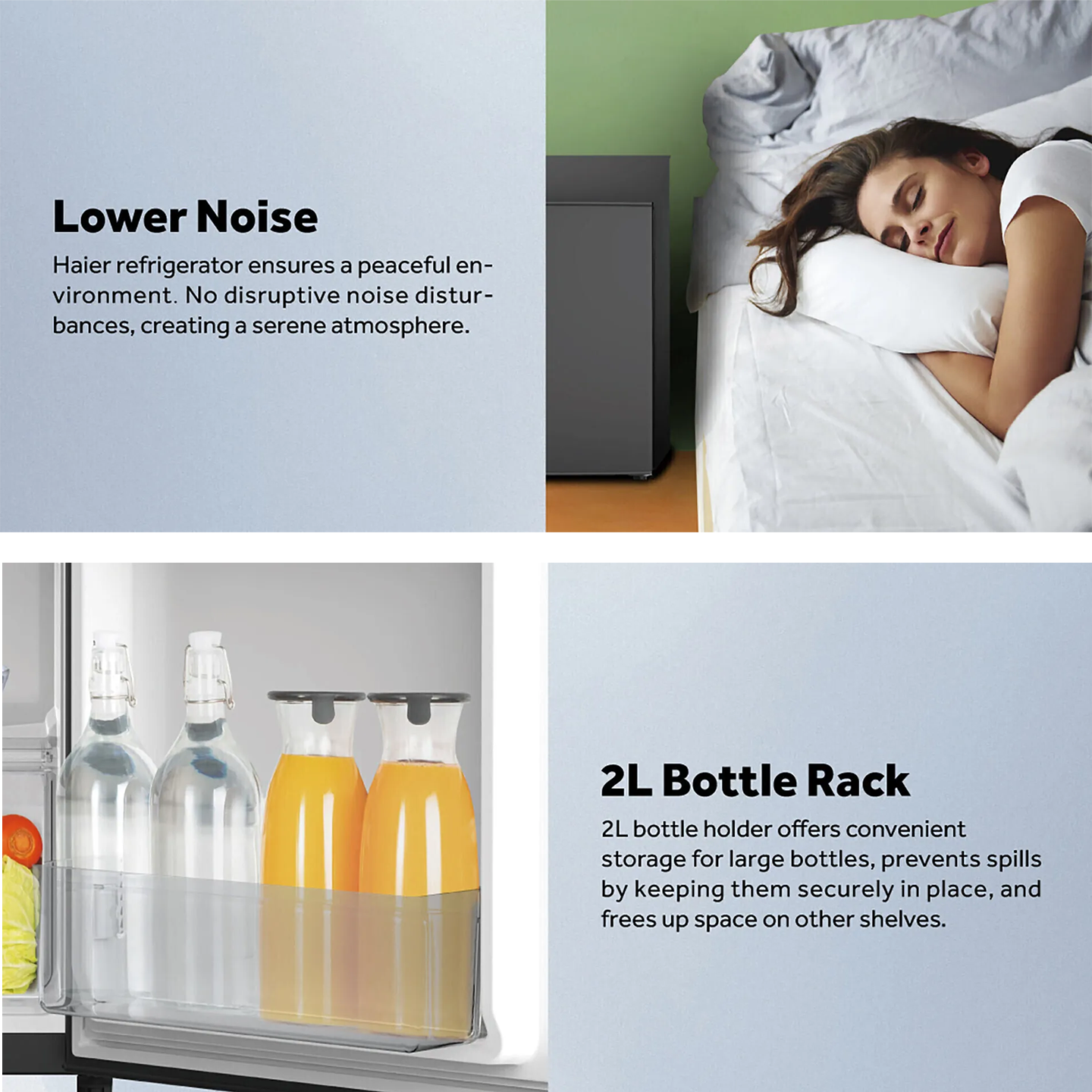 Haier 62L Minibar Refrigerator (HR-68H)