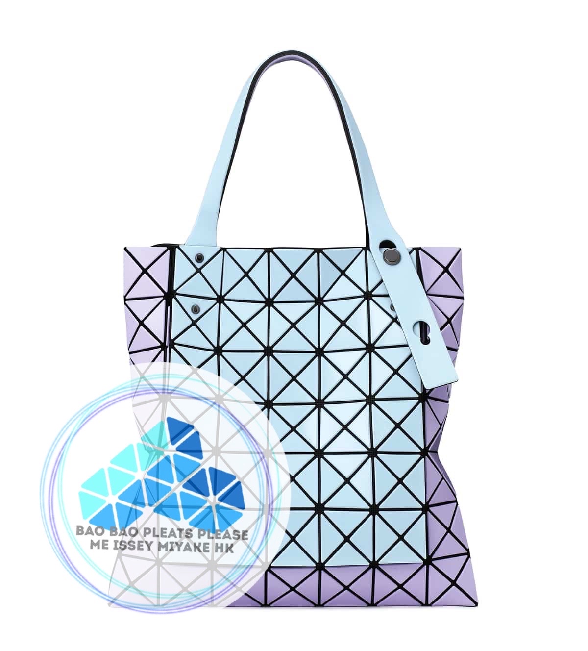 BAO BAO 亮面雙色雙袋7x7 kangaroo tote bag 