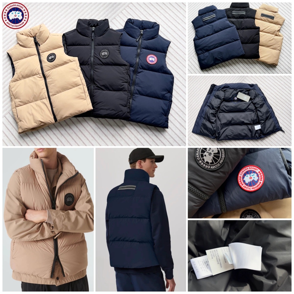 【原單】Canada Goose Lawrence Puffer Down Vest 立領羽絨背心