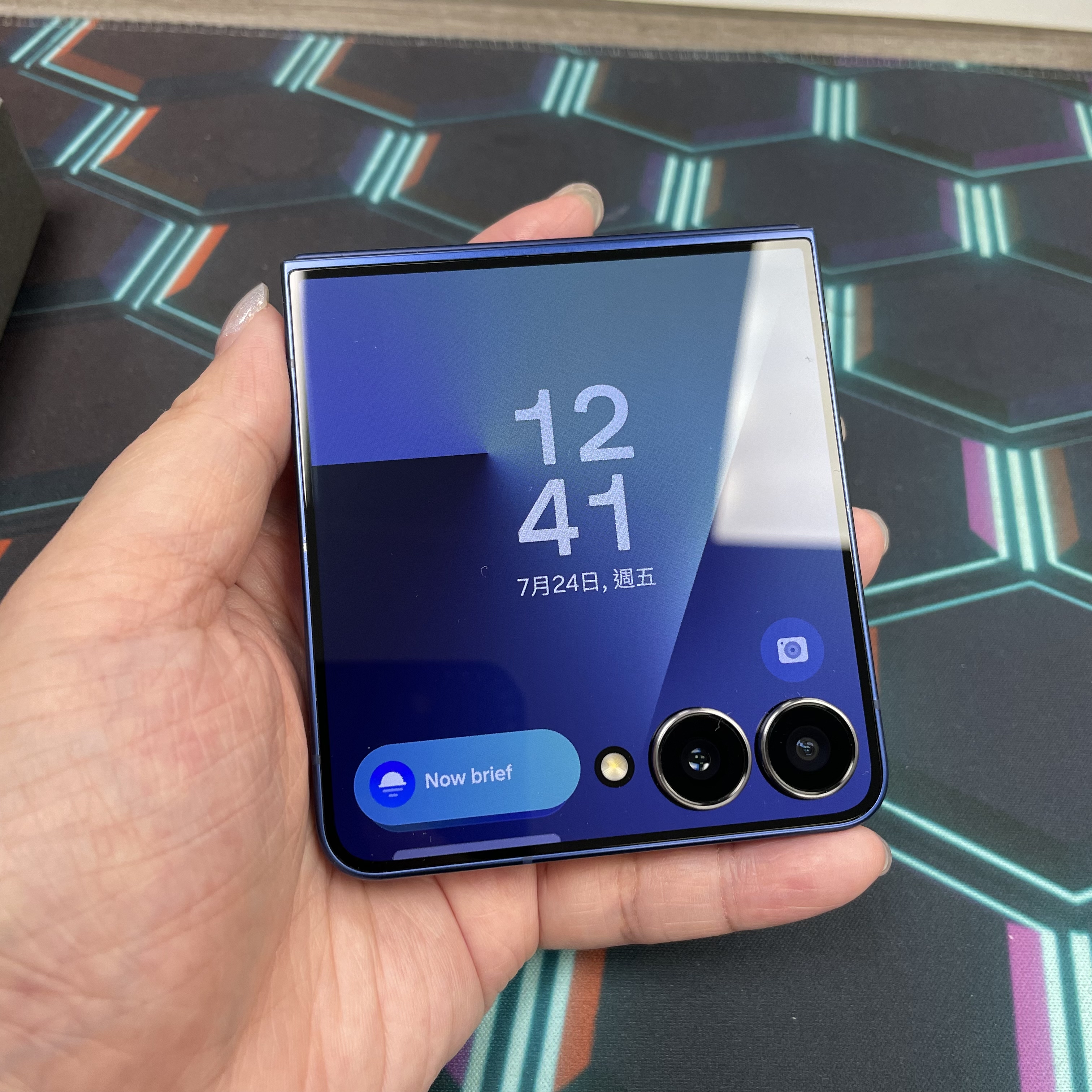 *7133 Galaxy Z Flip 7 勁靚機 12+256GB 藍色 blue