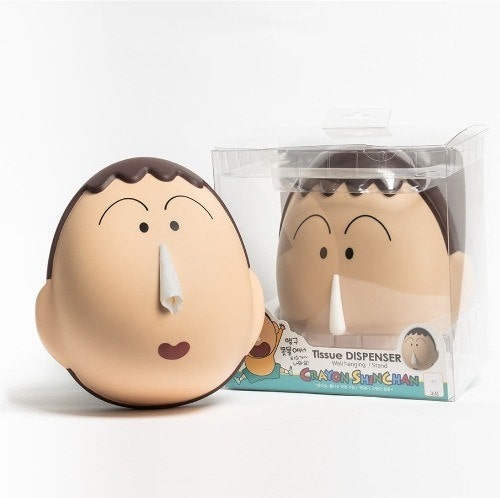 韓國 蠟筆小新 彩色立體 阿呆鼻涕 紙巾盒 ｜Tissue Dispenser