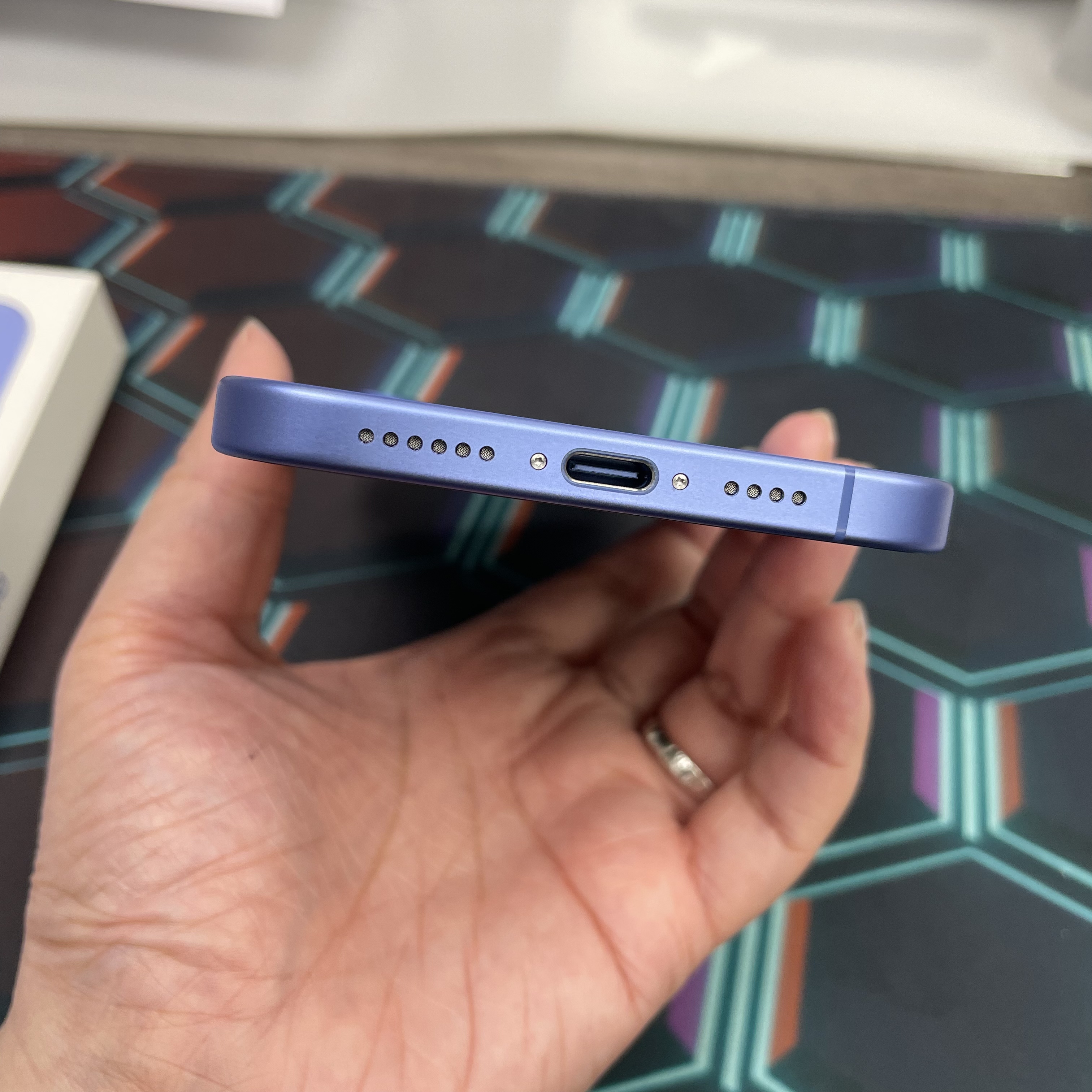 *7971 16 plus 完美機 128GB 電100 藍色 blue