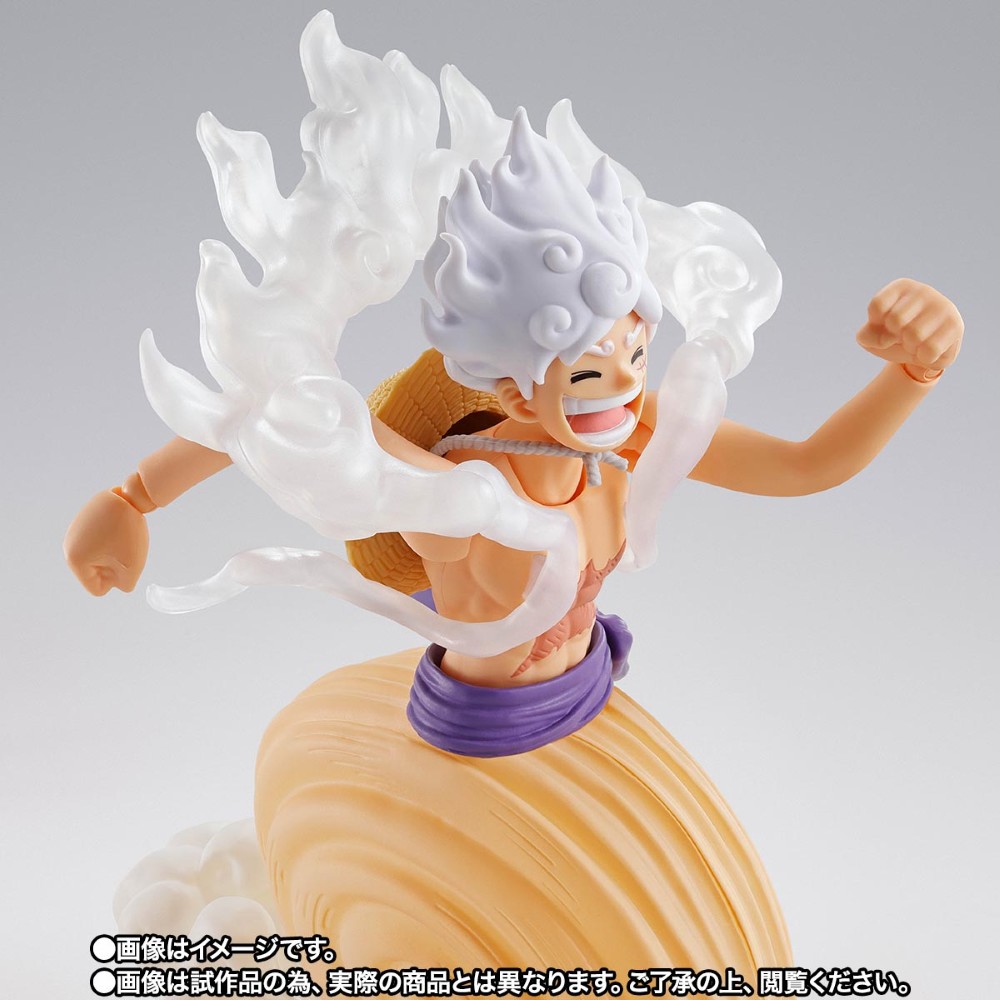 SHF One Piece Luffy Gear 5 Future Island Egghead