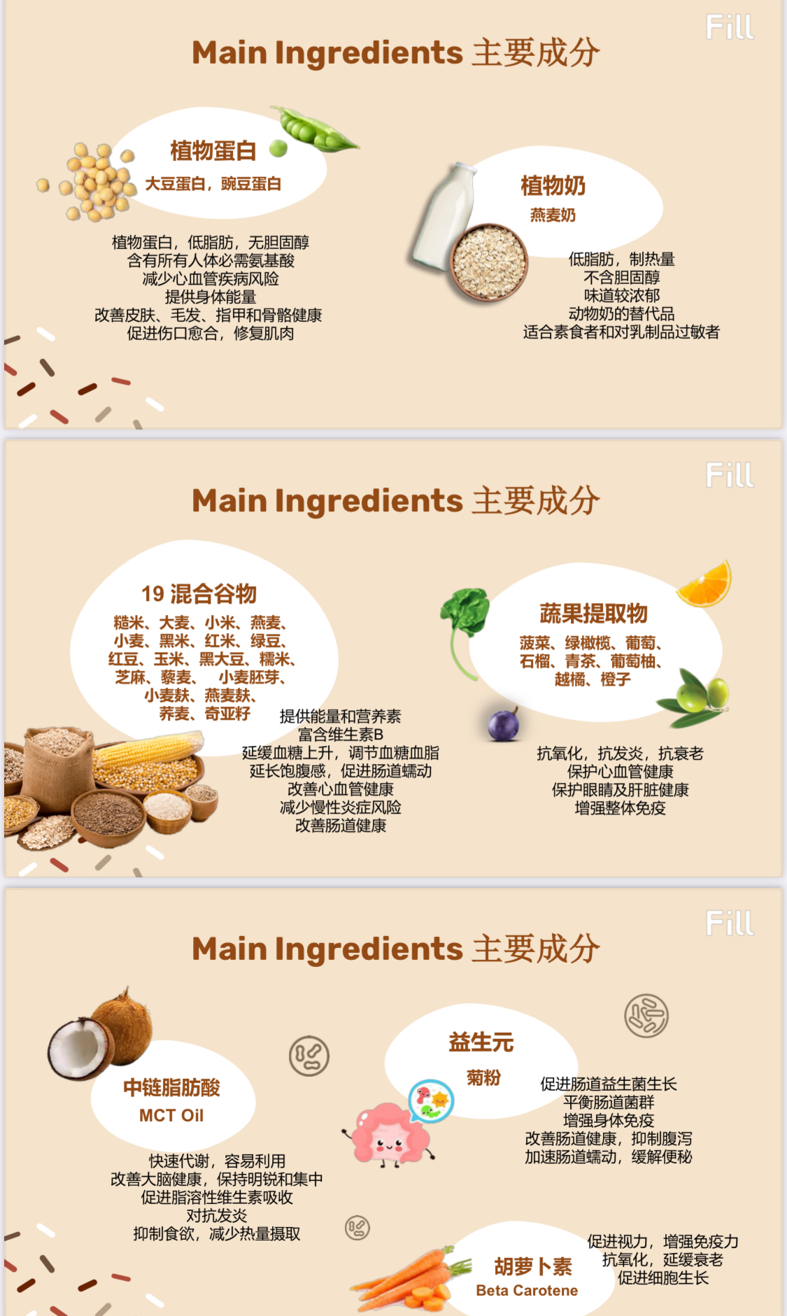 Fill 代餐🍫🍵限时预购优惠价