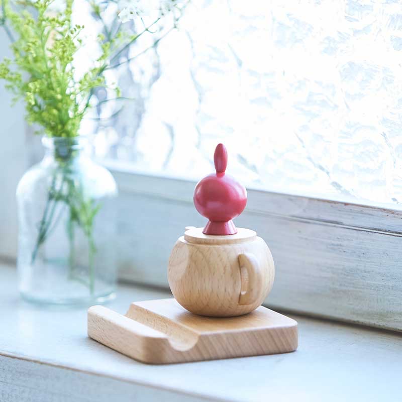 📦訂購 日本代購 姆明 MOOMIN Little My 阿美 木質電話支架