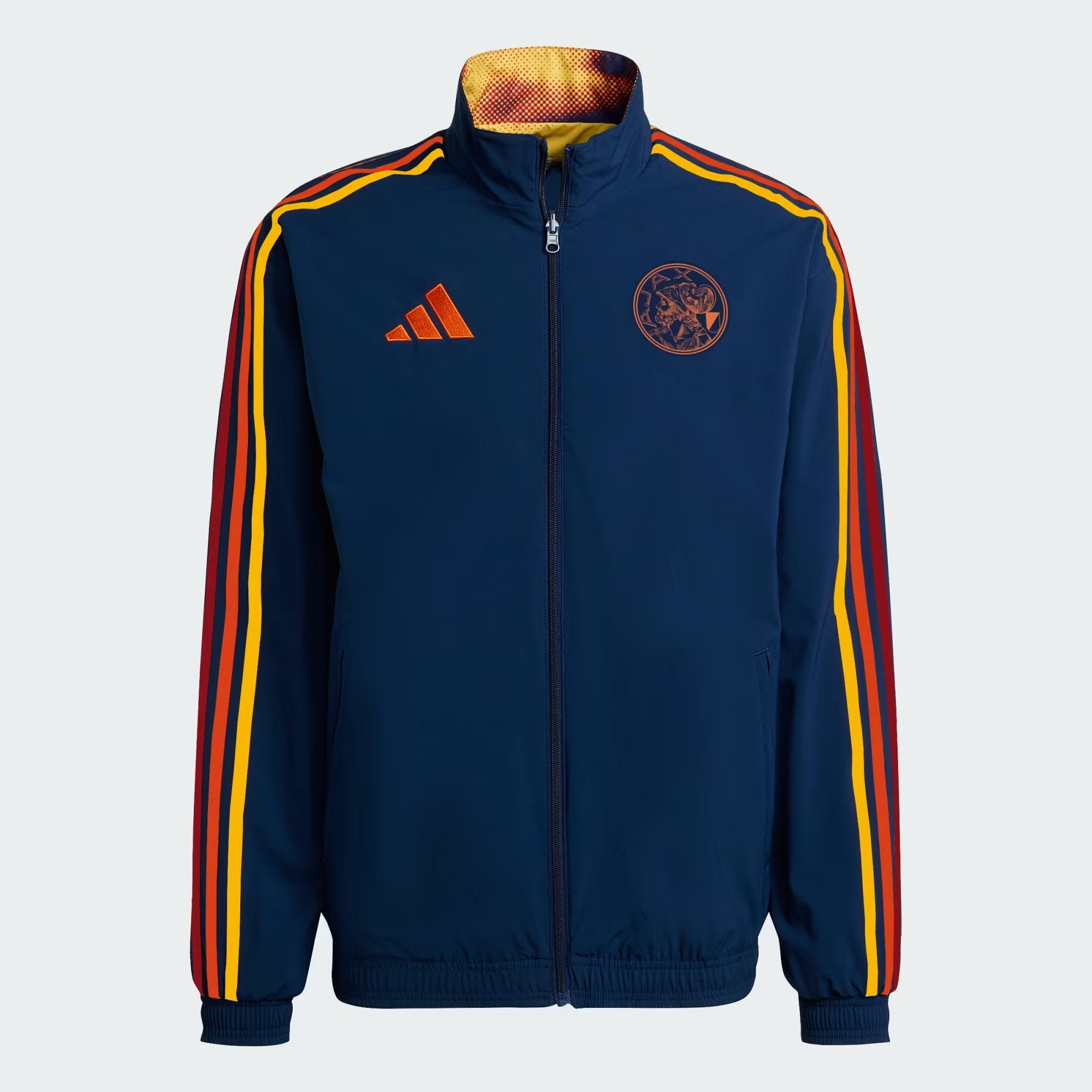 🎶⚽Adidas Ajax 阿積士 × ID&T 聯乘雙面進場外套 JZ1585