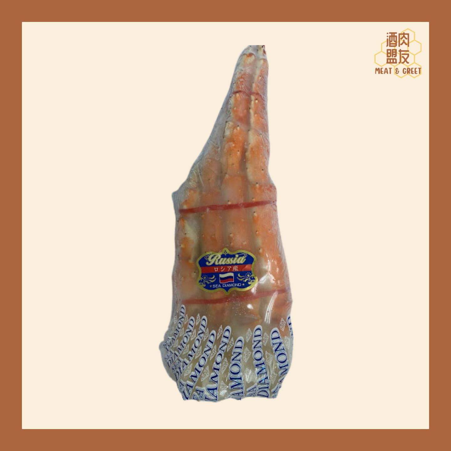 (熟)阿拉斯加長腳蟹腳 (4L size約800g) - H