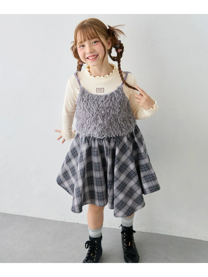 🆕【⭐訂購⭐】🌀 🇯🇵 日本直送 不對稱下擺 格紋 少女裙褲［2款選］🌀[ELIA-0024][261005]