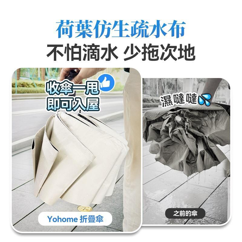 UPF50+ 防曬晴雨兩用傘[3秒收傘]