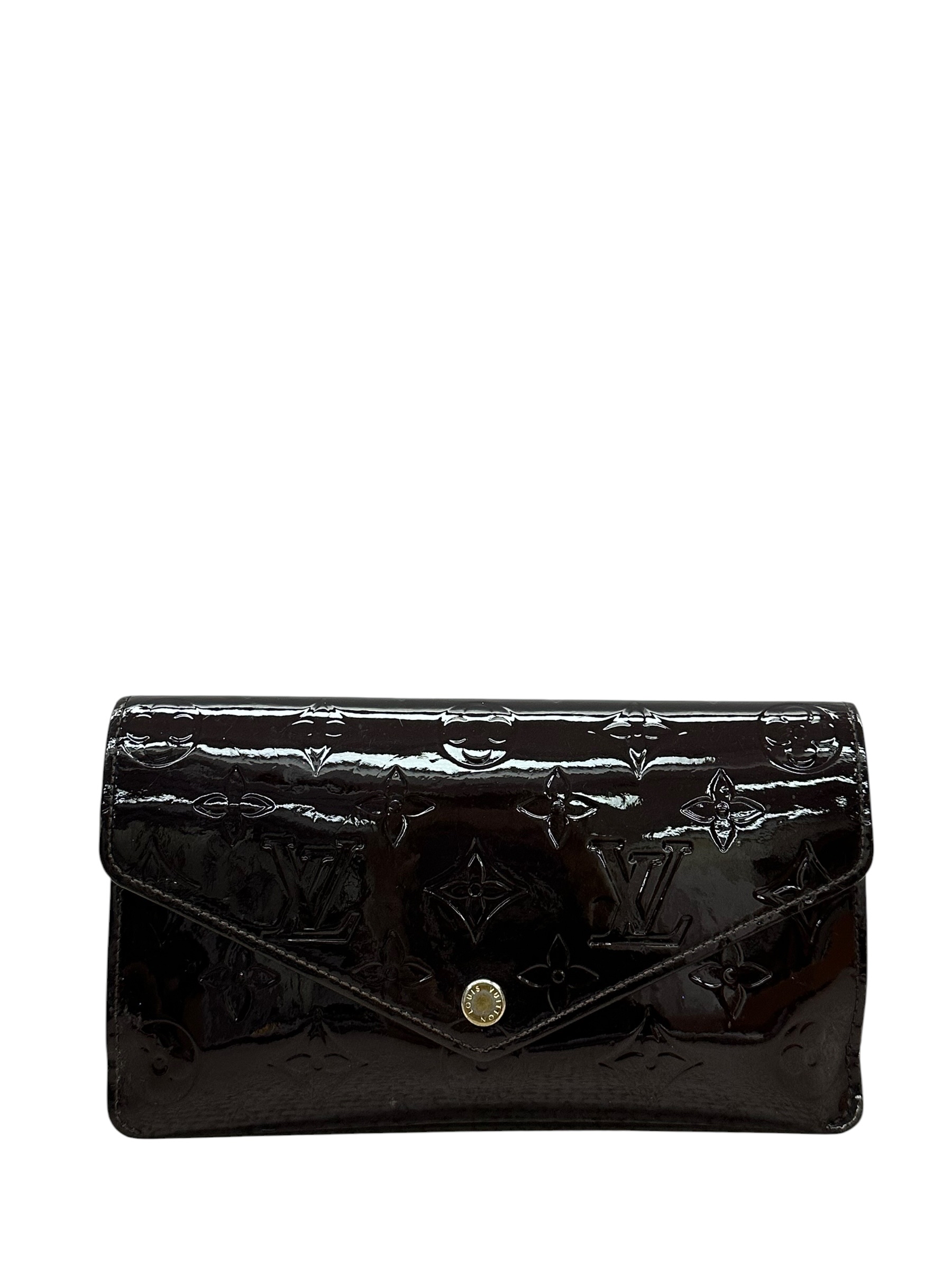Pre-owned Louis Vuitton Monogram Vernis Pochette Félicie chain wallet / Product Code: 081203