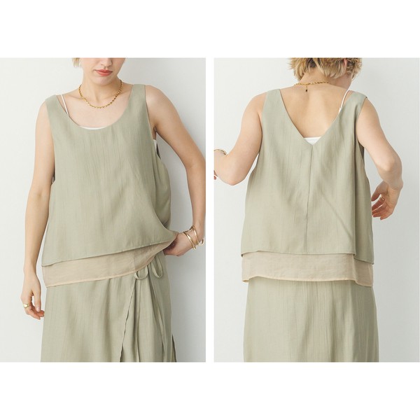 雙面層次感背心【JT033】