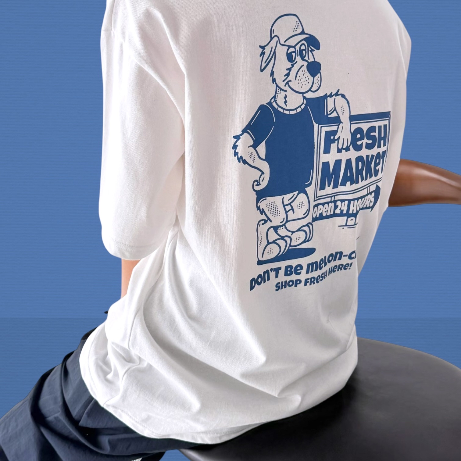 221242 FRESH MARKET 狗仔TEE