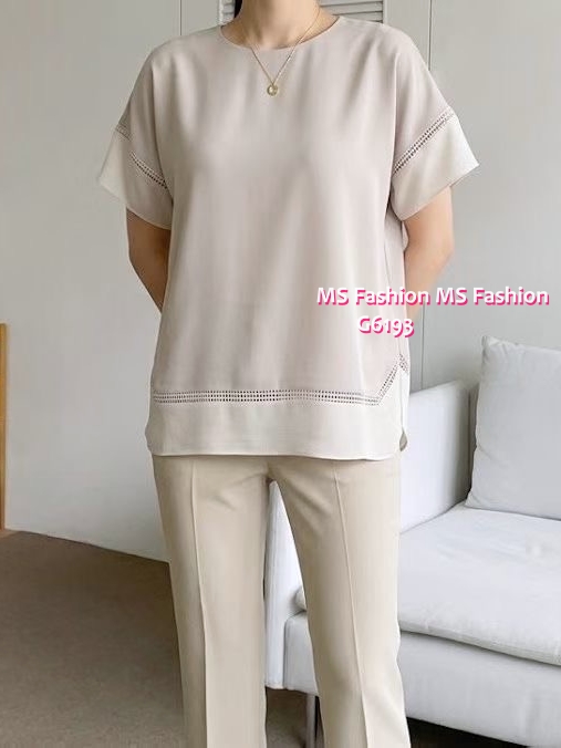 G6193 韓國🇰🇷靚料拼袖top