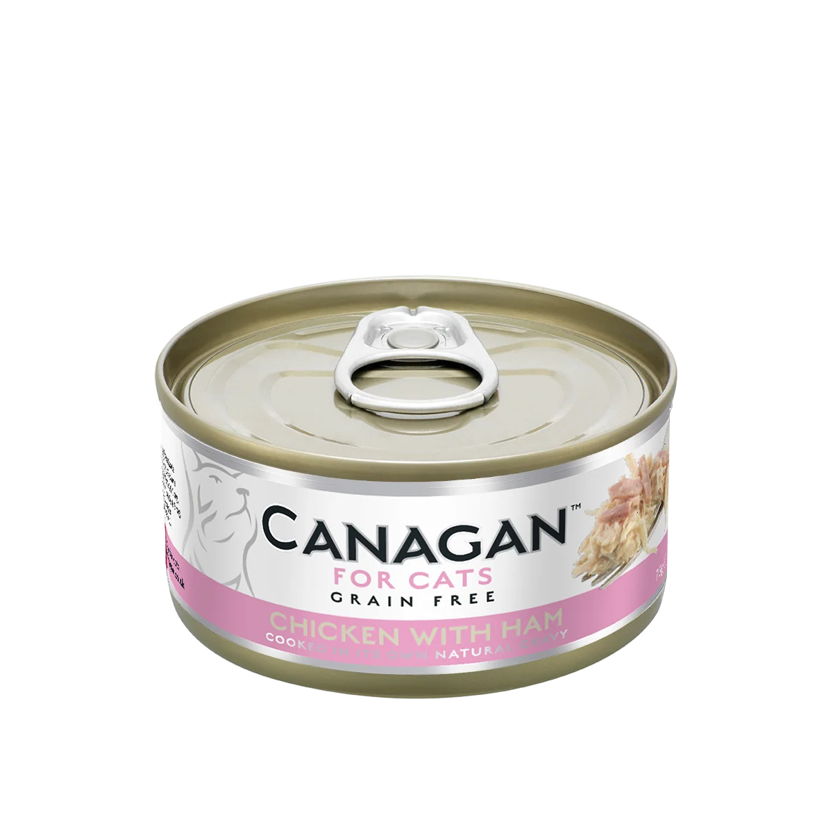 CANAGAN 原之選 雞肉伴火腿配方 貓罐頭 75g
