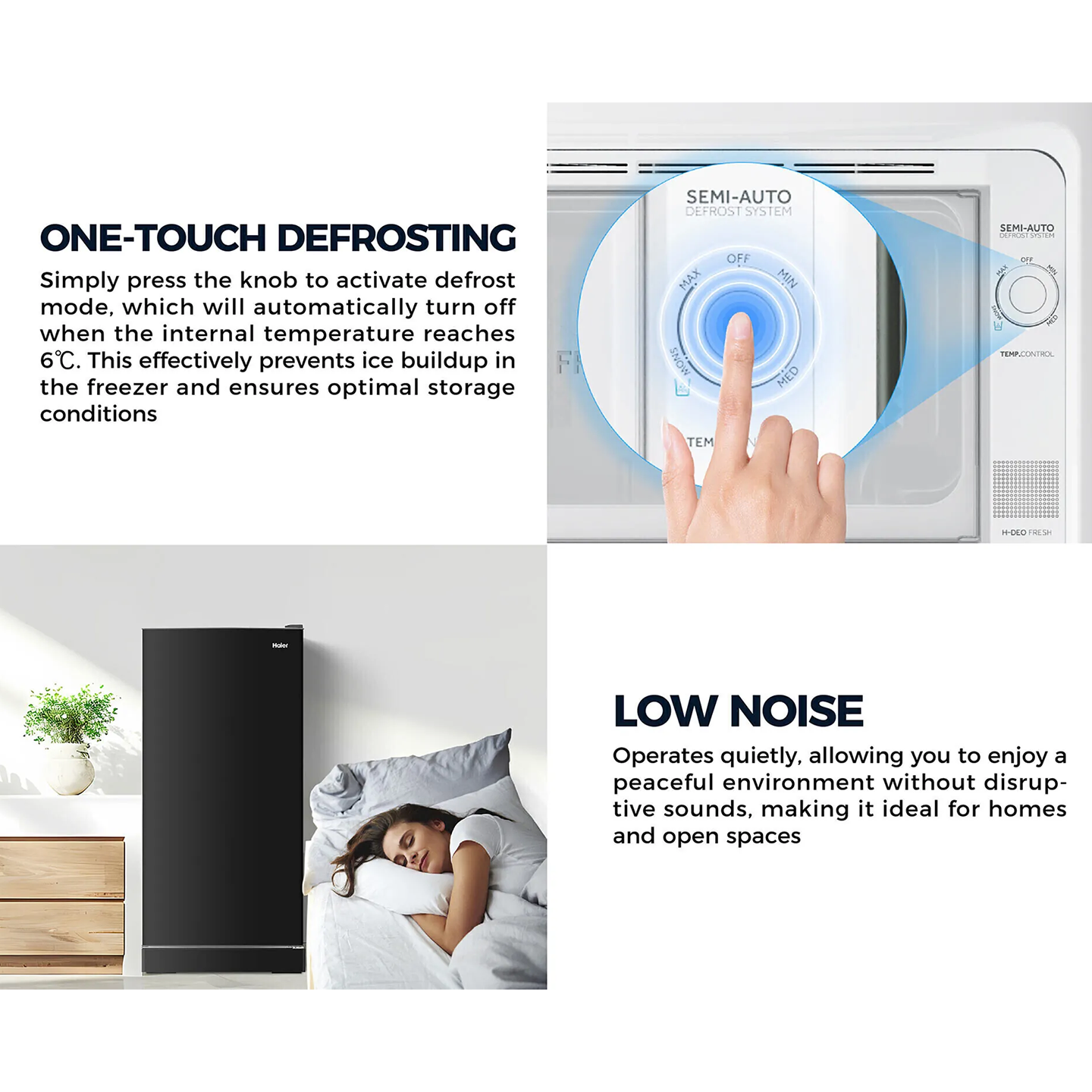 Haier 226L 1-Door Refrigerator (HR-236H)