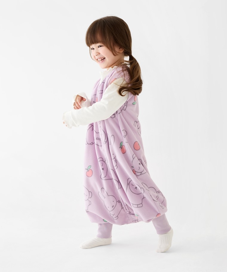 預購 Miffy and Friends TW  Fleece連身防踢背心 小童