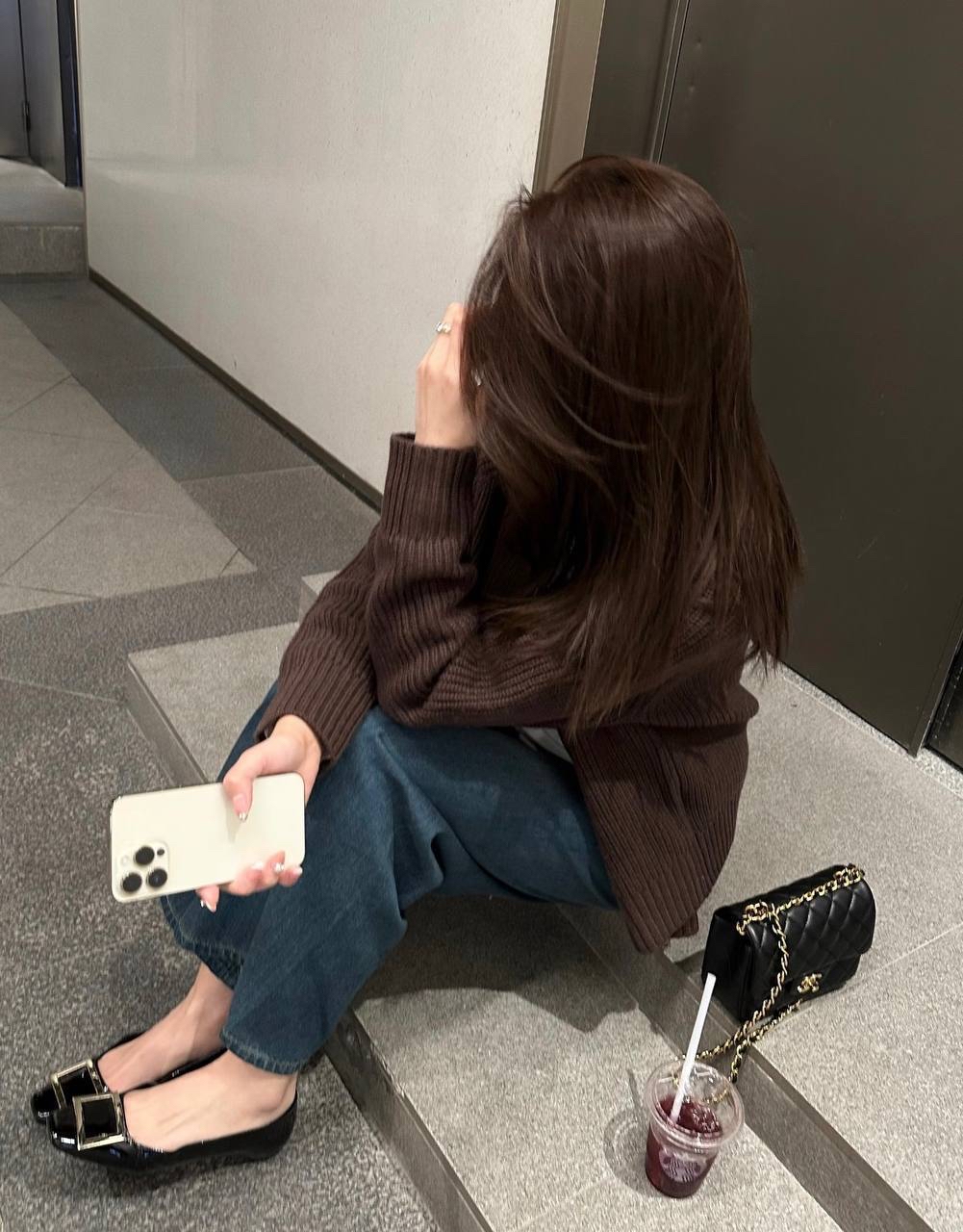 限時優惠✨訂貨🍒RV 經典黑色漆皮Flat  補碼 Size 36-39/40