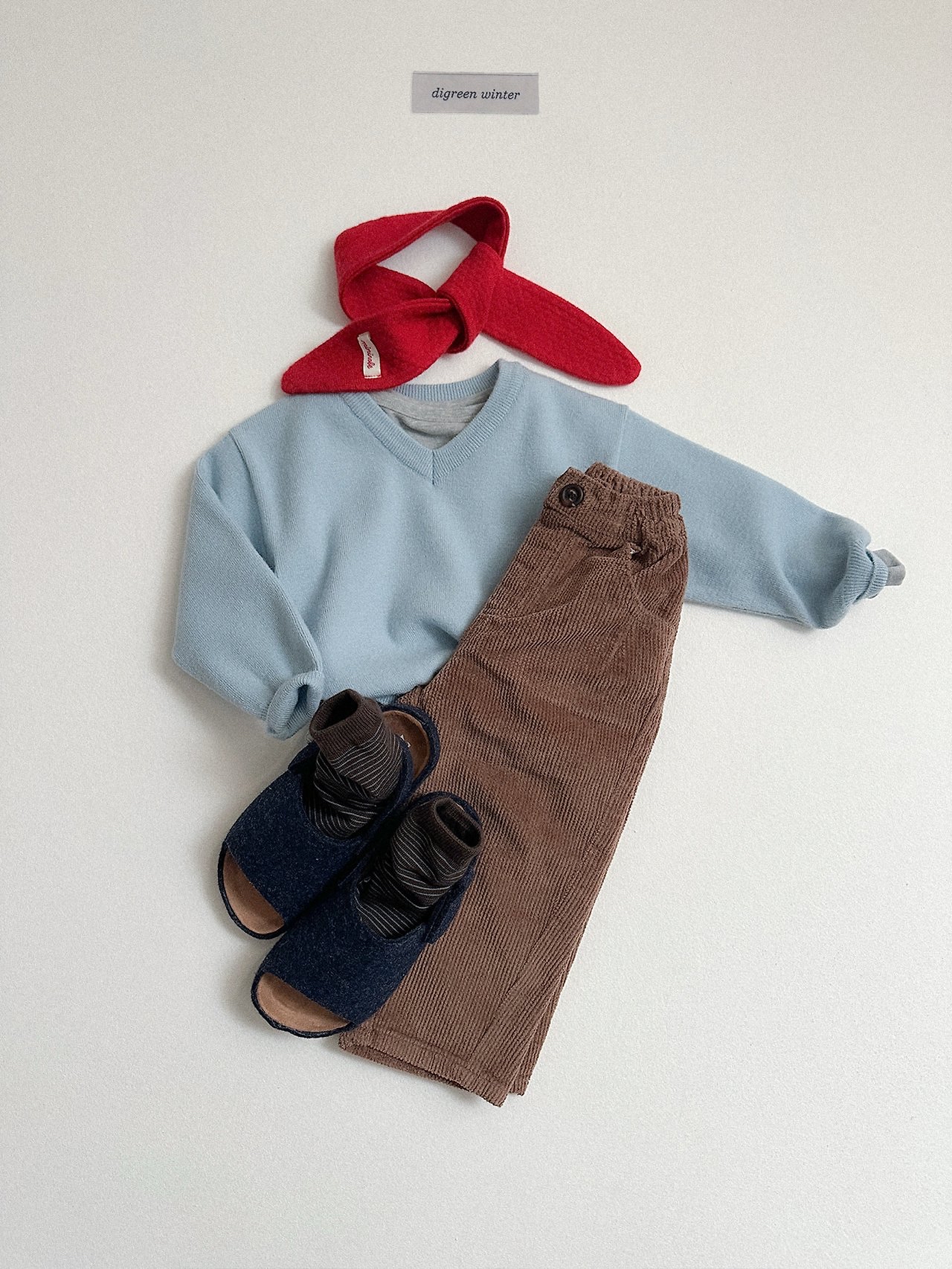 Digreen | Cozy V-Neck Knit
