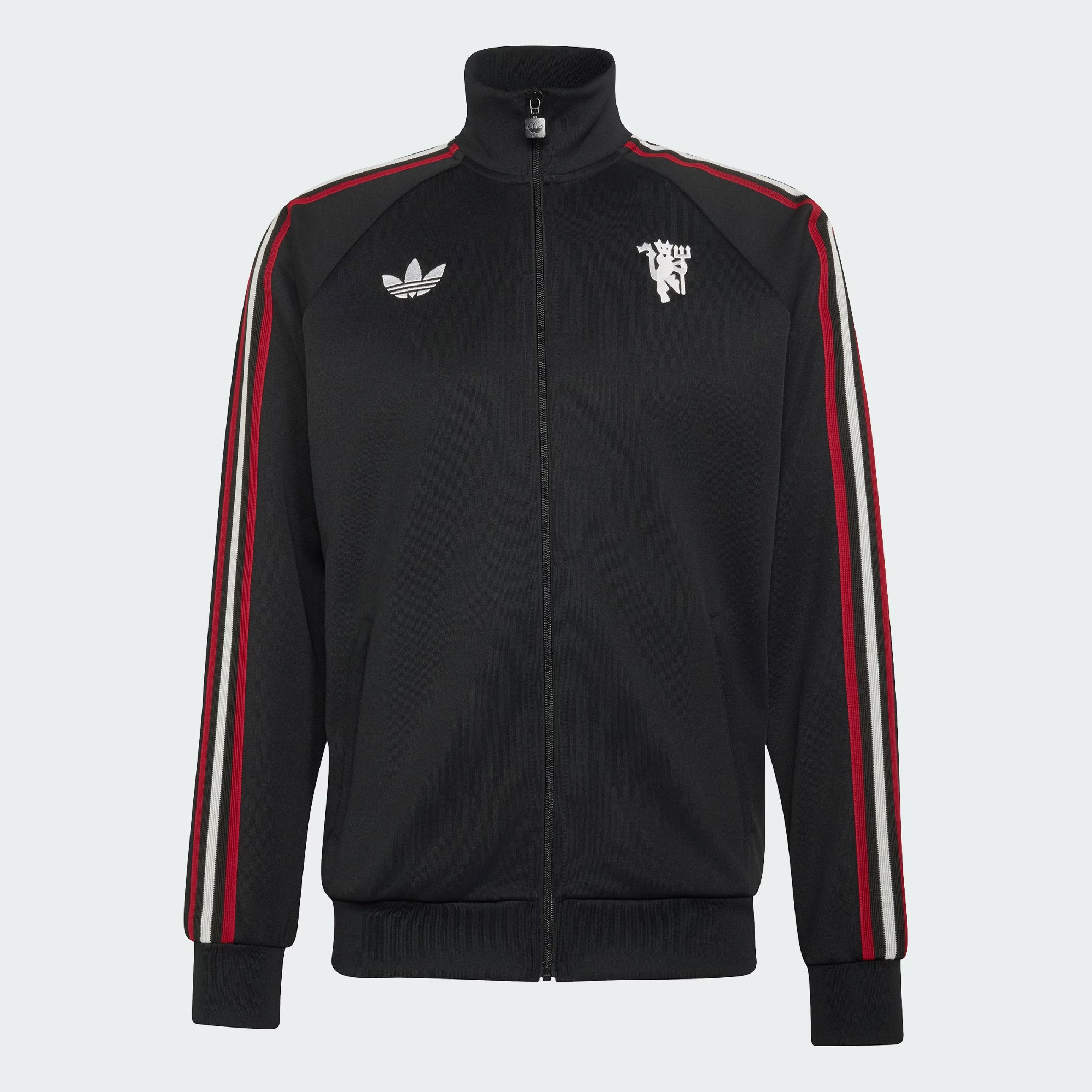 Adidas Manchester United 曼聯休閑文化拉鏈外套 JZ2230