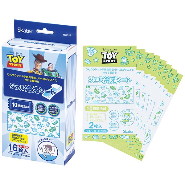 🆕【⭐訂購⭐】🇯🇵 日本直送 #Skater 卡通退熱貼(16片)［13款選］ 🌀 [PLCD-0108] [260423]