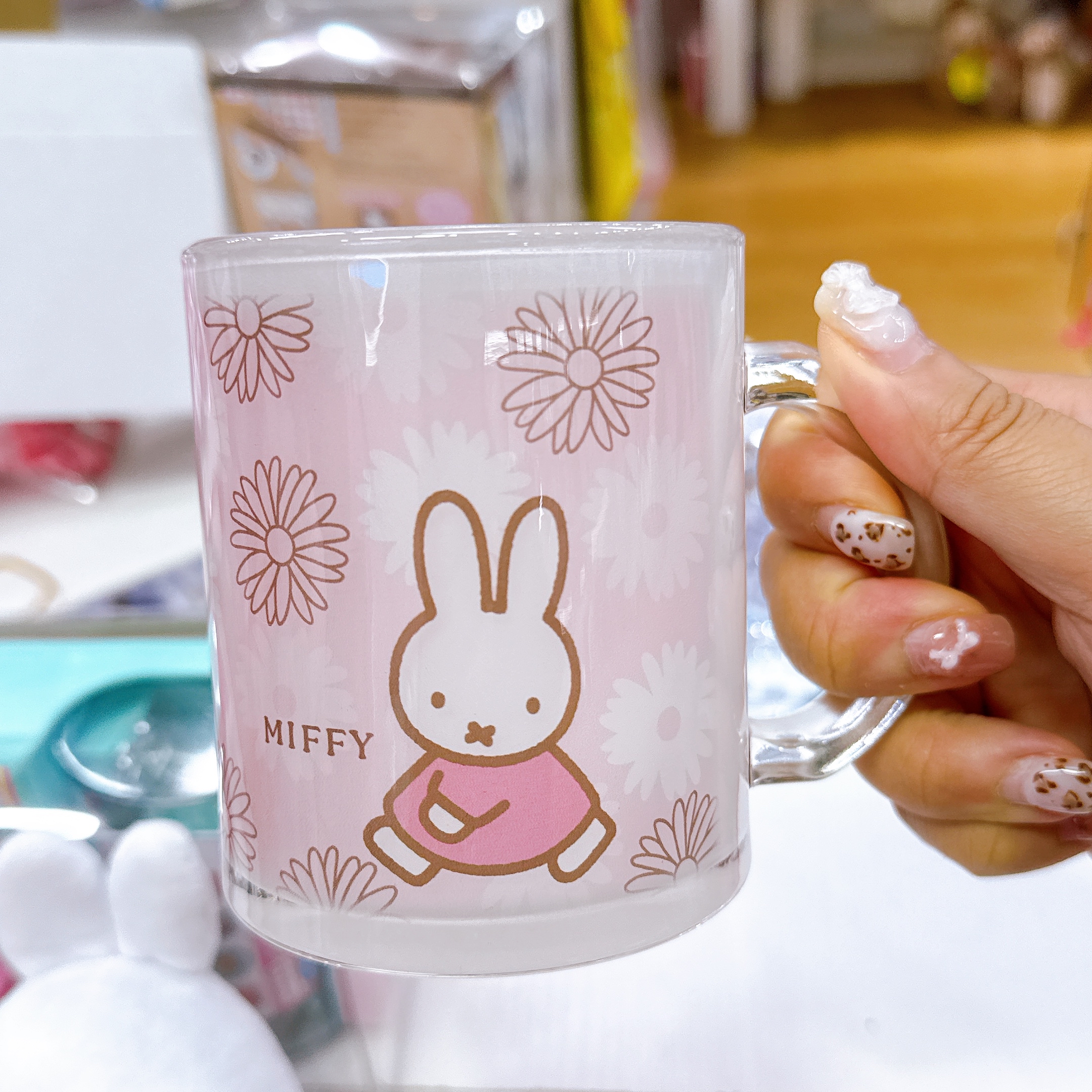 日本直送日本製造Miffy玻璃杯
