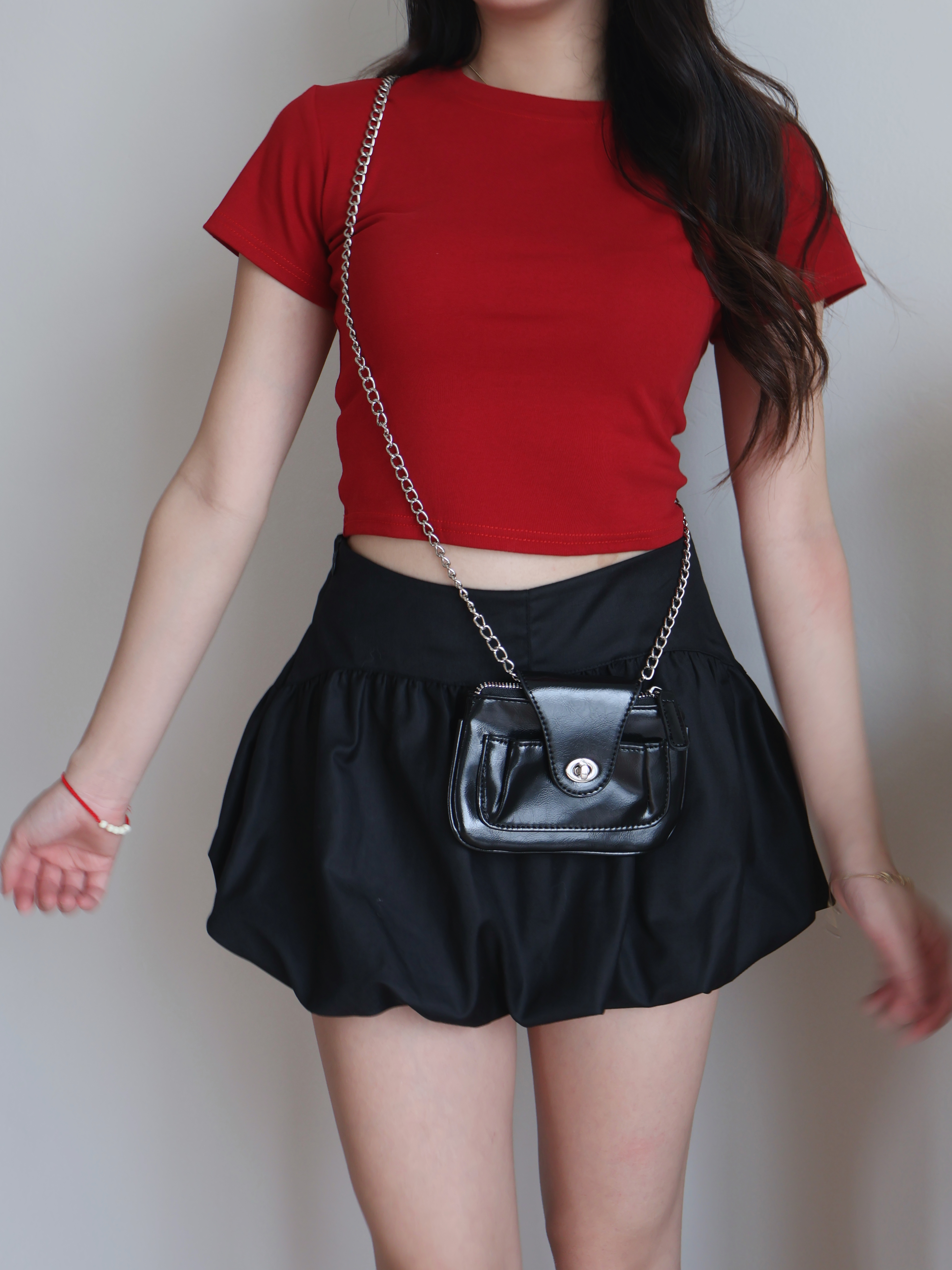 Kara Basic Tee | Red