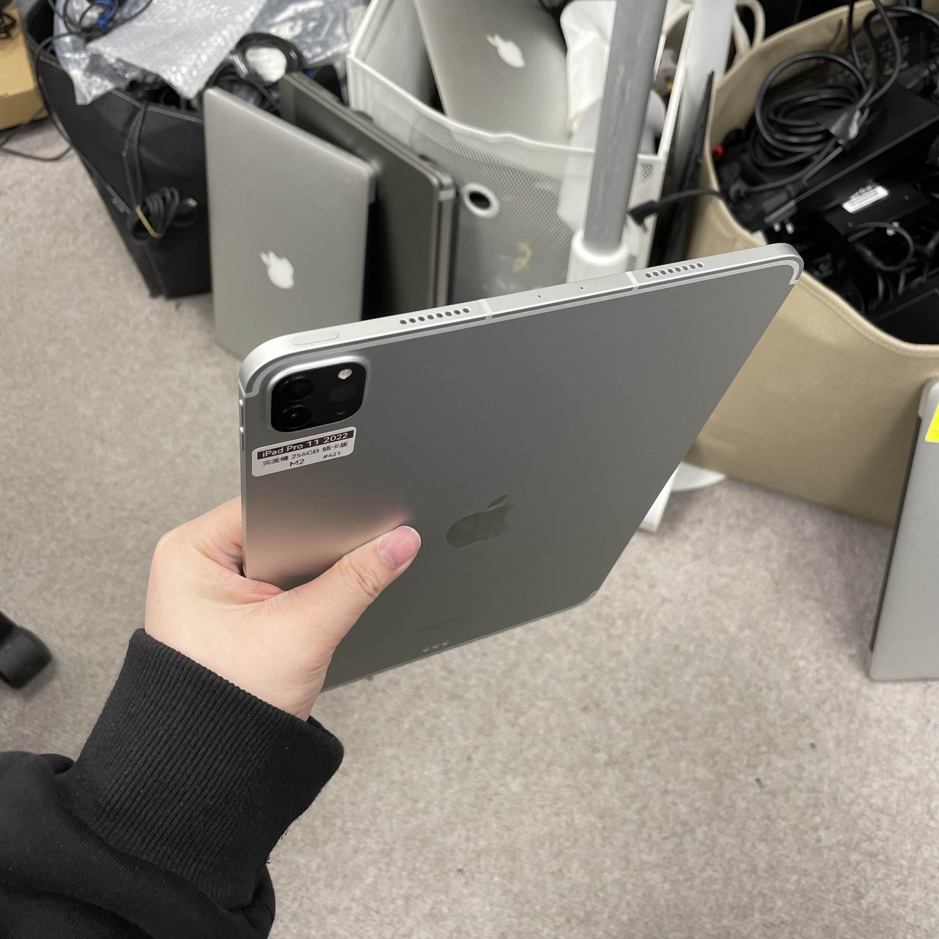 *421 iPad Pro 4 11吋 M2 完美機 256GB 插卡版 銀色 sliver
